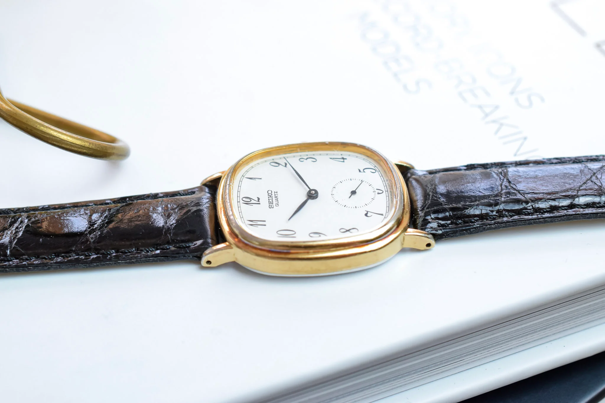1981 Seiko Breguet Numerals Sub Seconds Ellipse - Image 5
