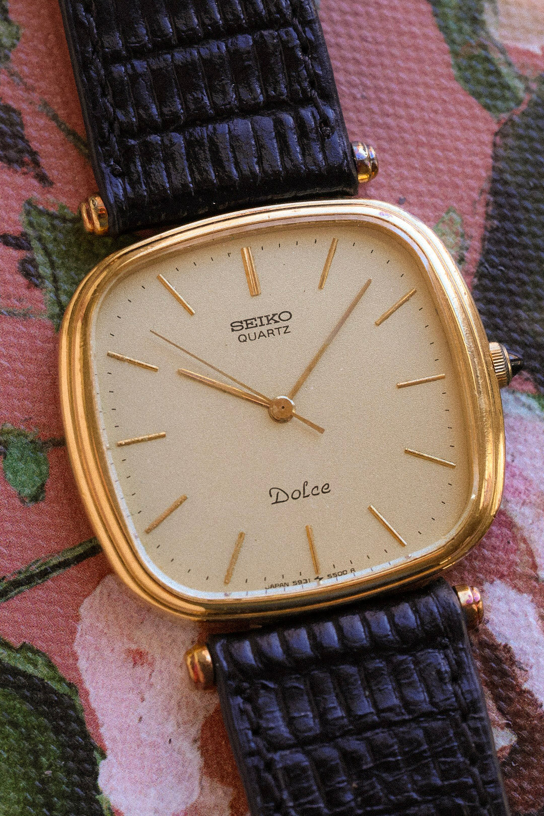 1981 Seiko Dolce Champagne Hooded Lugs TV - Image 3