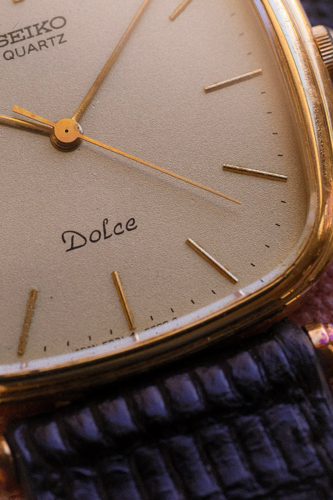 1981 Seiko Dolce Champagne Hooded Lugs TV - Image 4