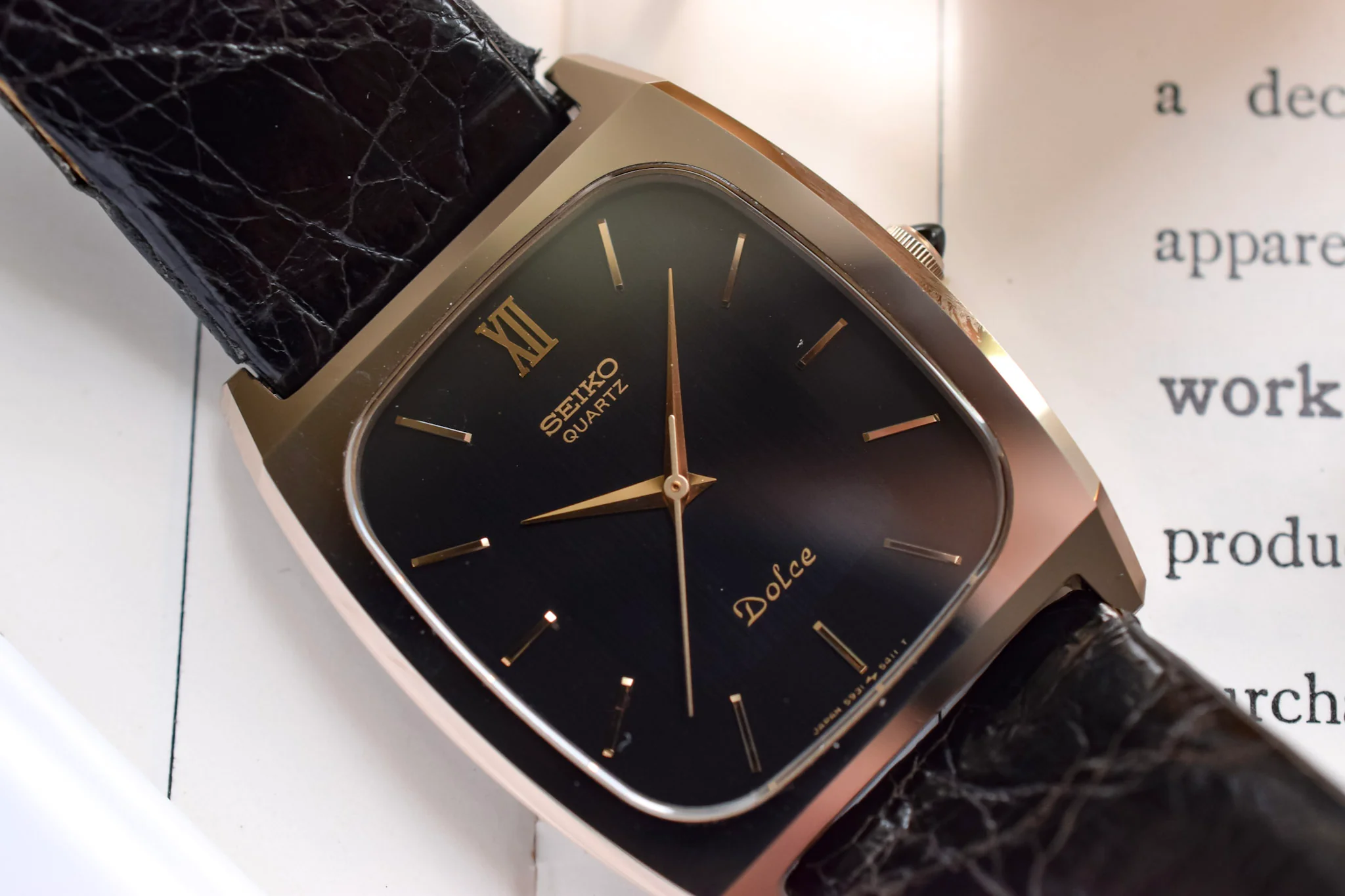 1981 Seiko Dolce Gilt Batman - Image 3