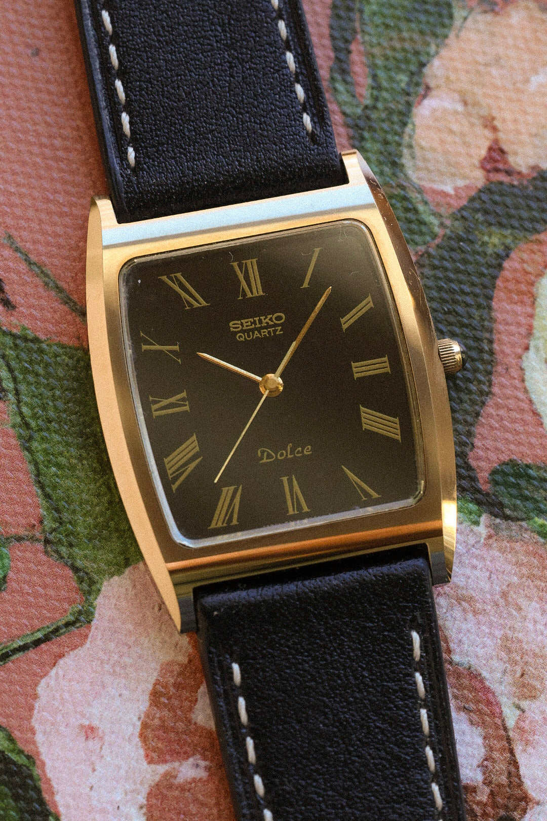 1981 Seiko Dolce NSAG Roman Tonneau - Image 3