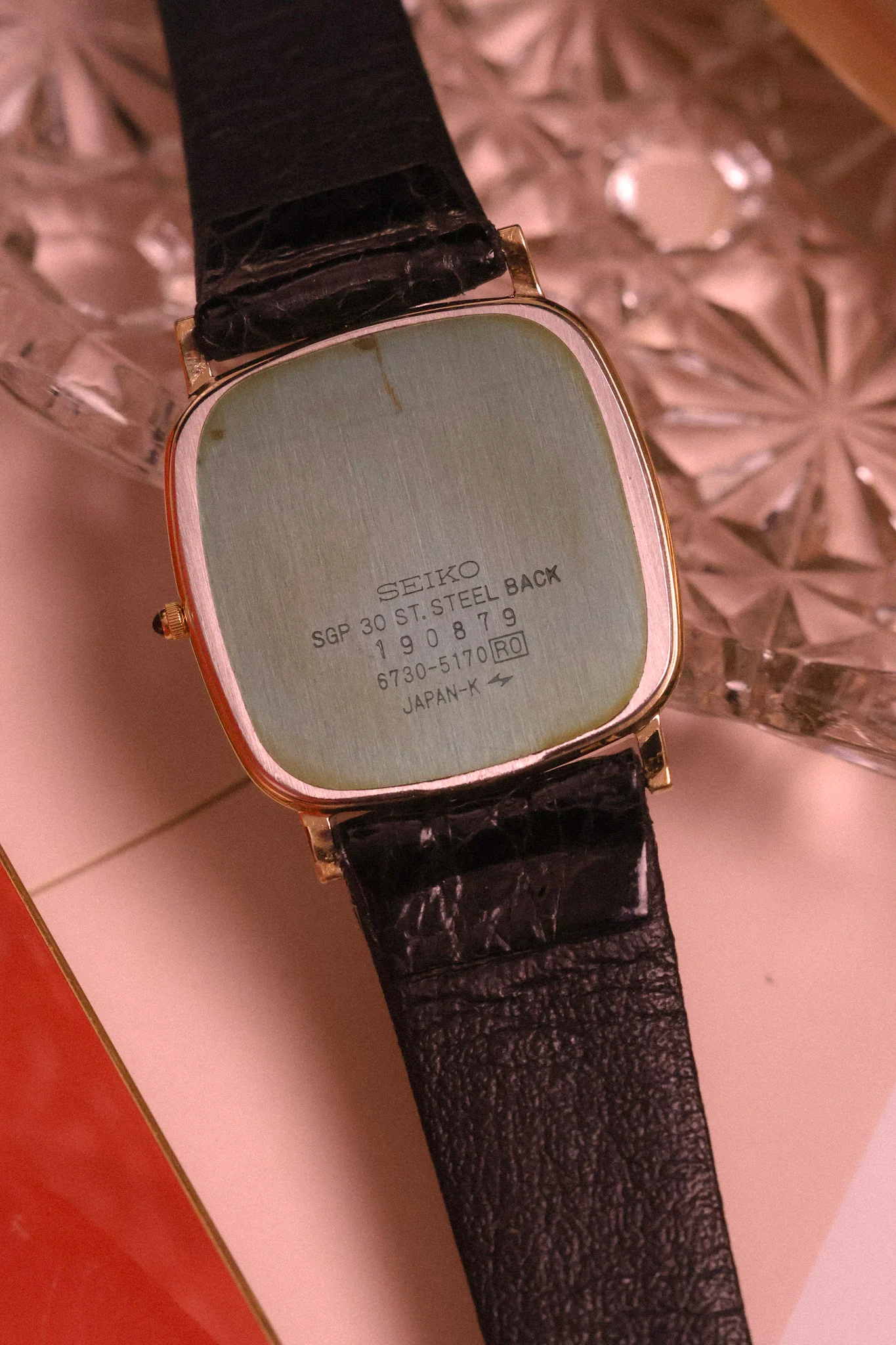 1981 Seiko Dolce Sparkle Dial TV - Image 7