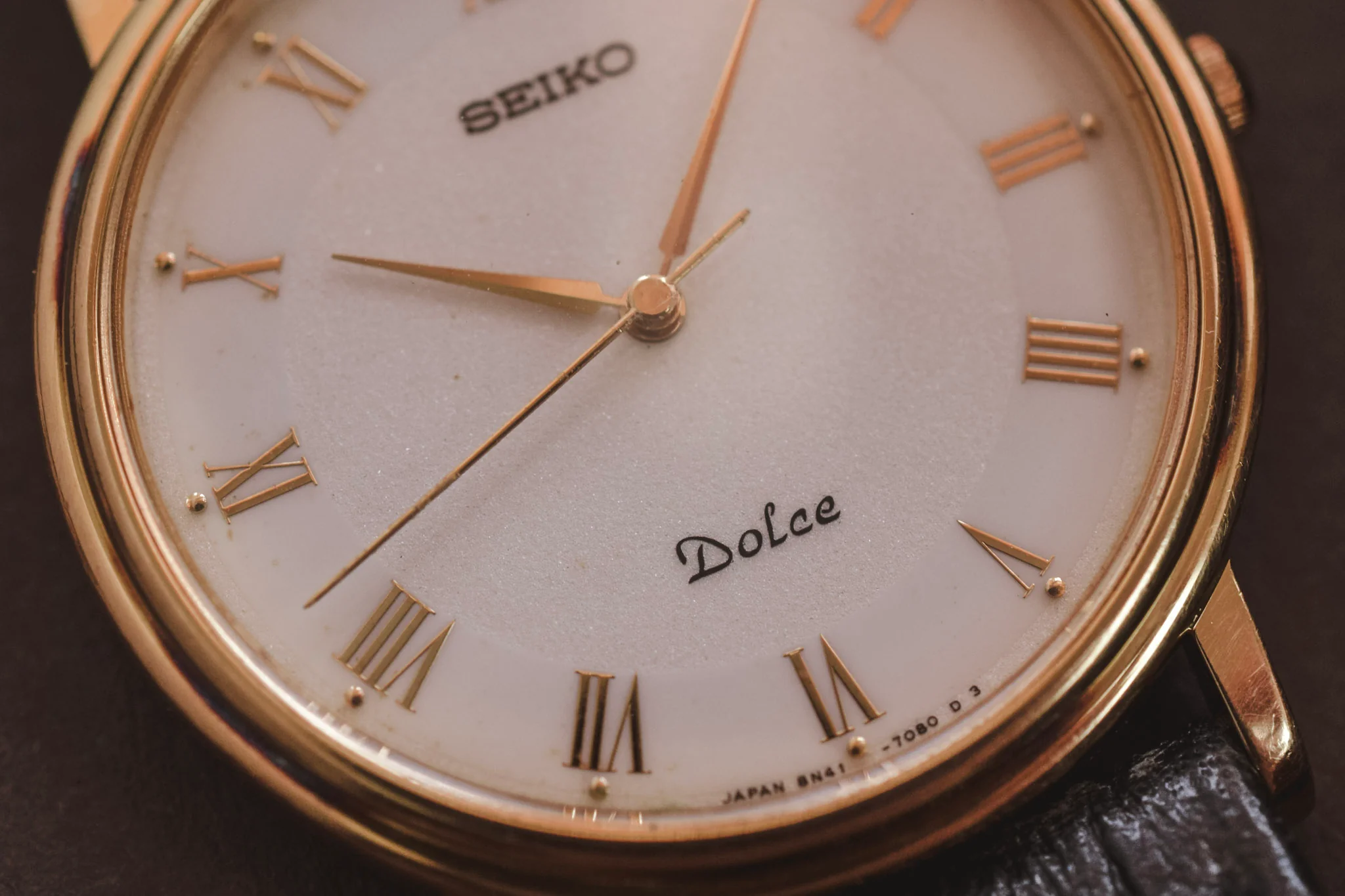 1981 Seiko Dolce White Roman SGP 30 Calatrava - Image 4
