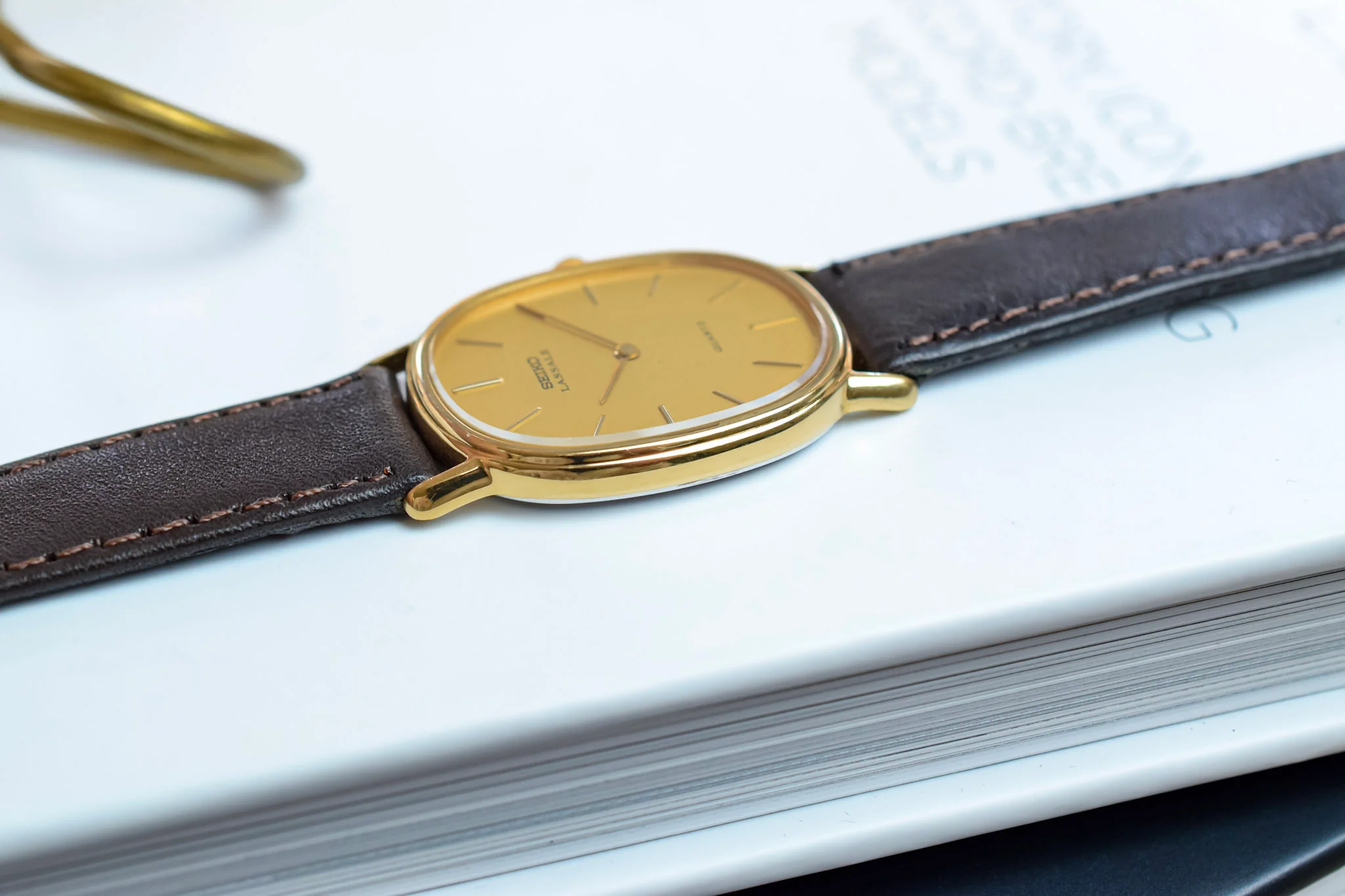 1981 Seiko Lassale Champagne Ellipse - Image 5