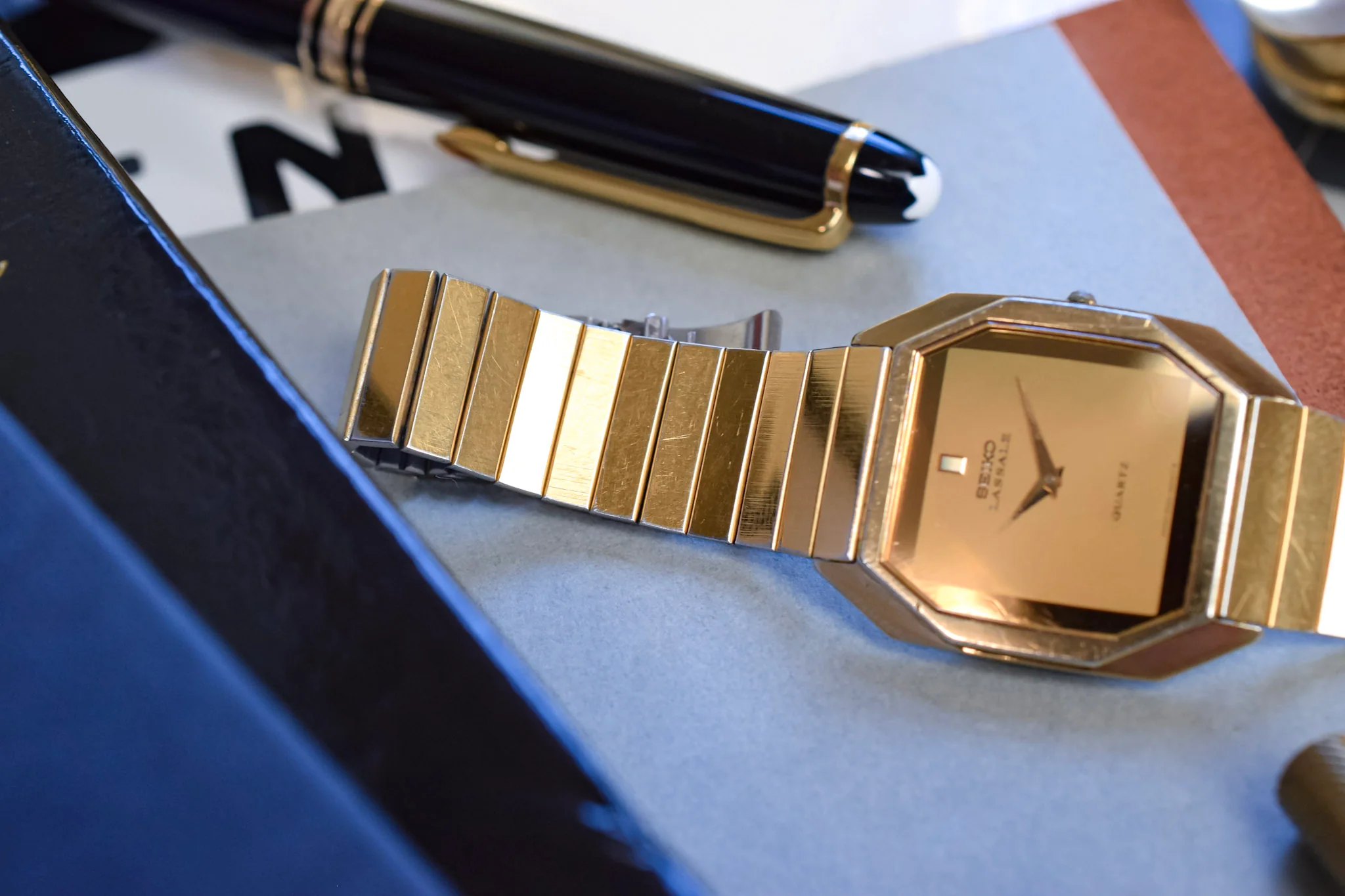 1981 Seiko Lassale Champagne Octo - Image 7