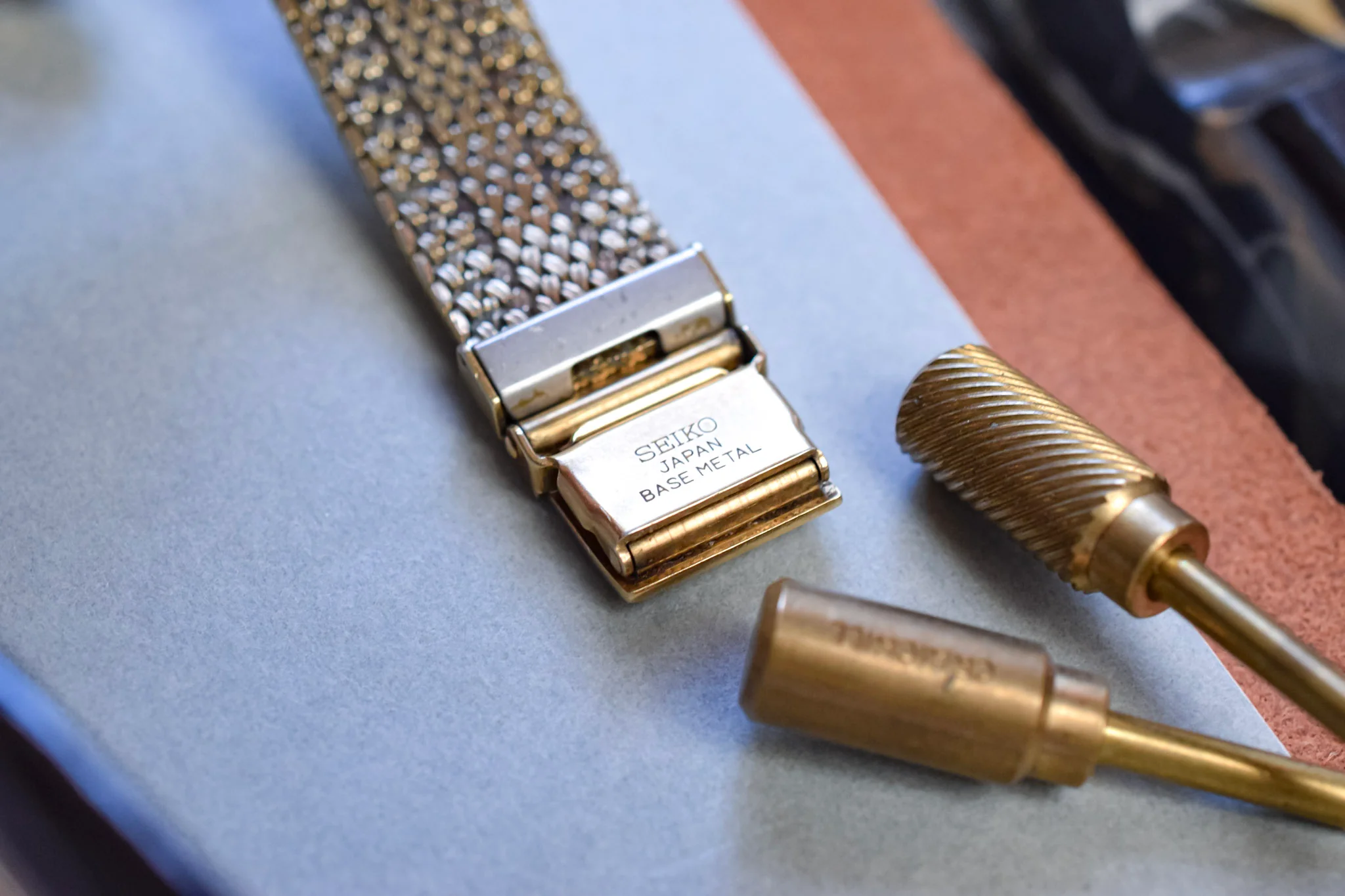 1981 Seiko Lassale Champagne Sparkle Lattice Octo - Image 10
