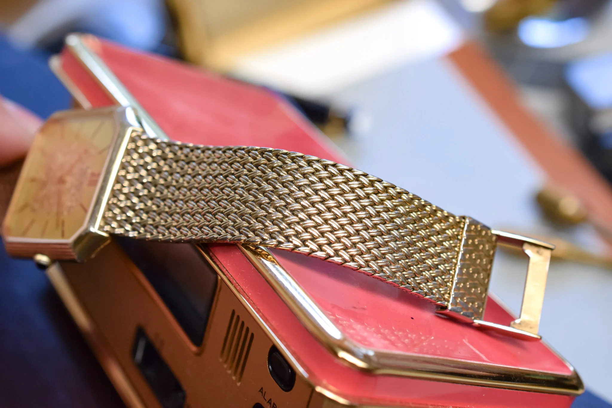 1981 Seiko Lassale Champagne Sparkle Lattice Octo - Image 6