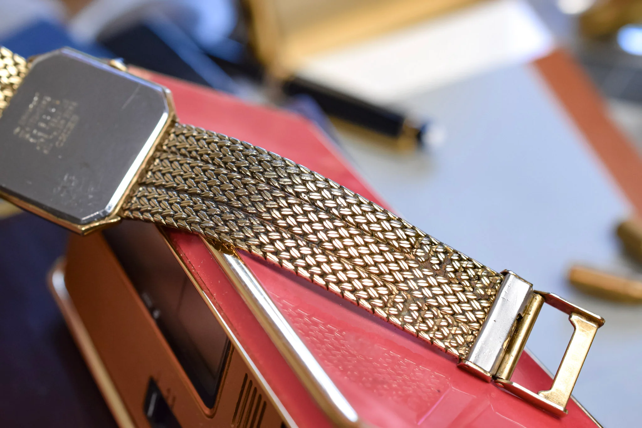 1981 Seiko Lassale Champagne Sparkle Lattice Octo - Image 8