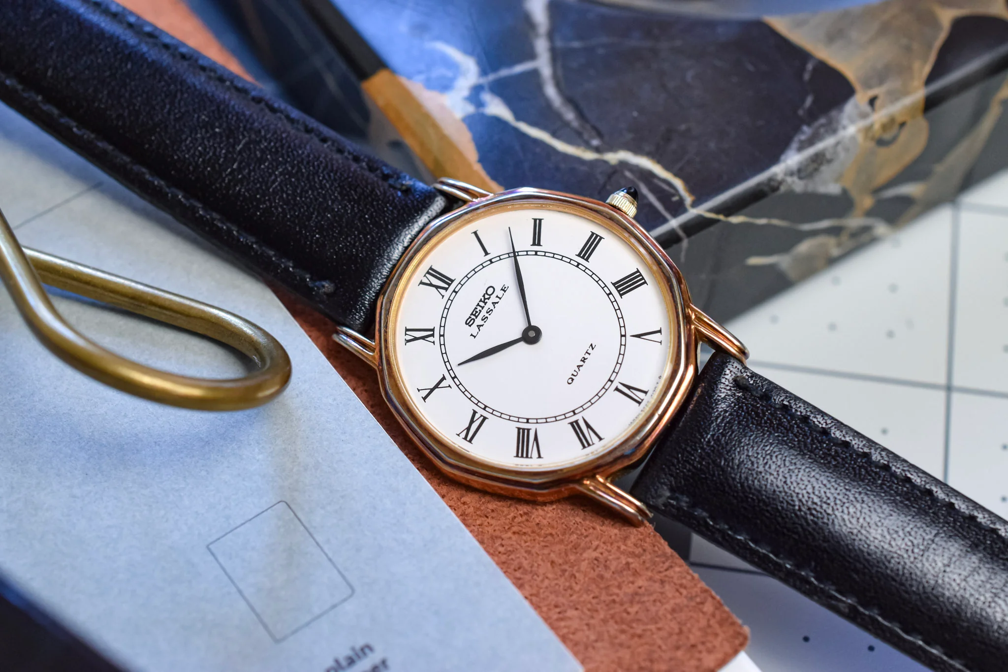1981 Seiko Lassale Roman Decagon - Image 5