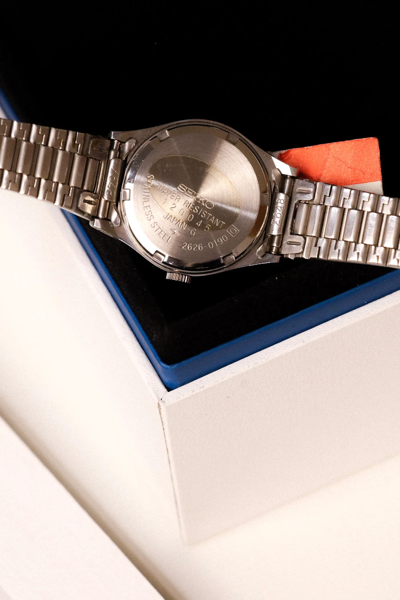 1981 Seiko Mini SQ Roman Day-Date - New Old Stock - Image 4