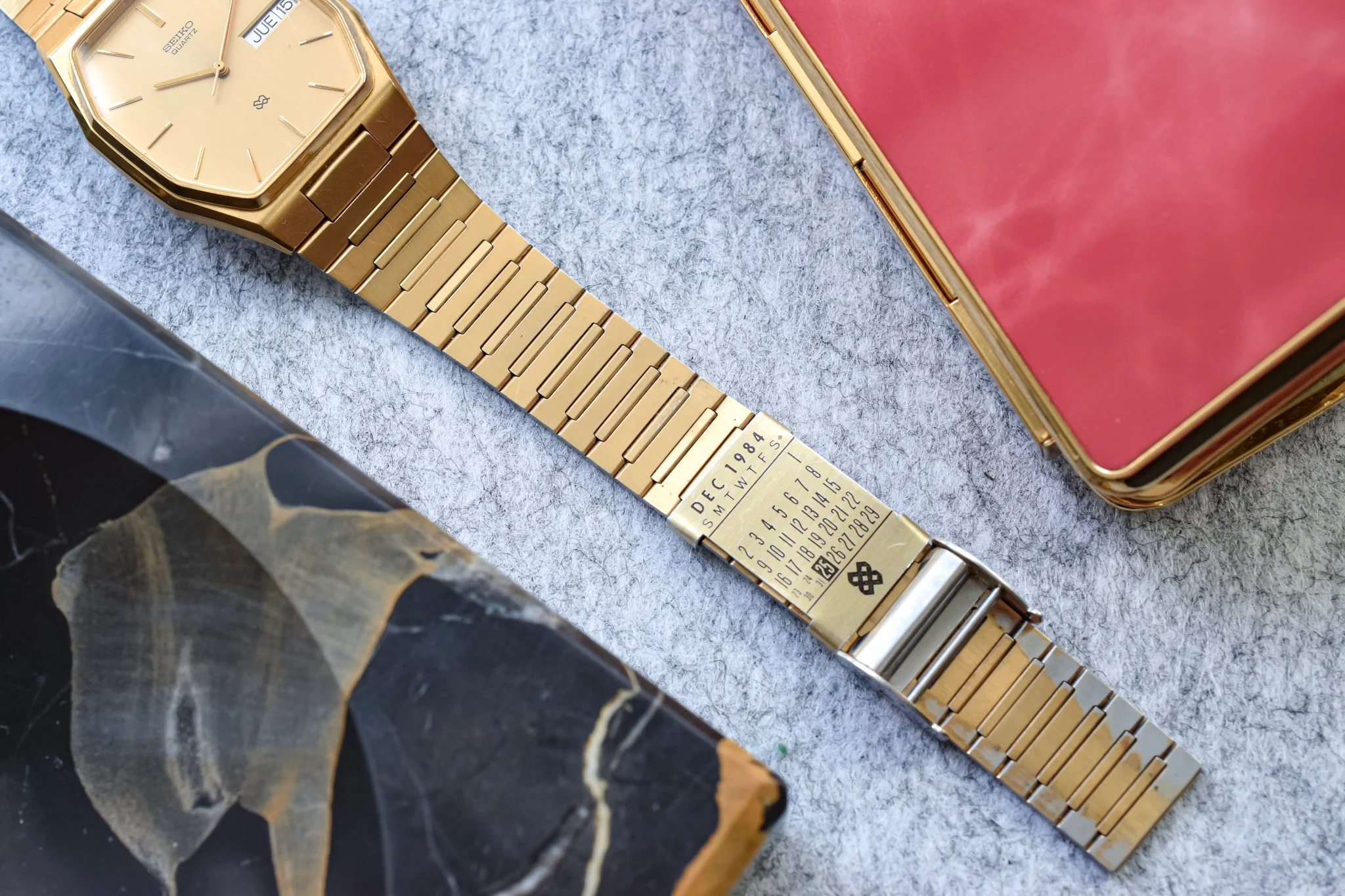 1981 Seiko SQ Octo Calendar Bracelet - Image 5