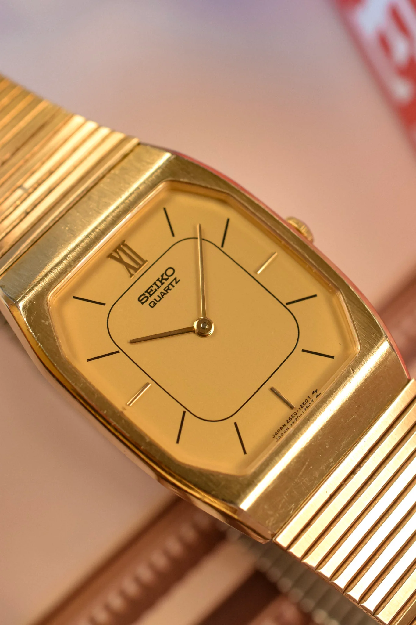 1981 Seiko Octo Crystal Tonneau - Image 3