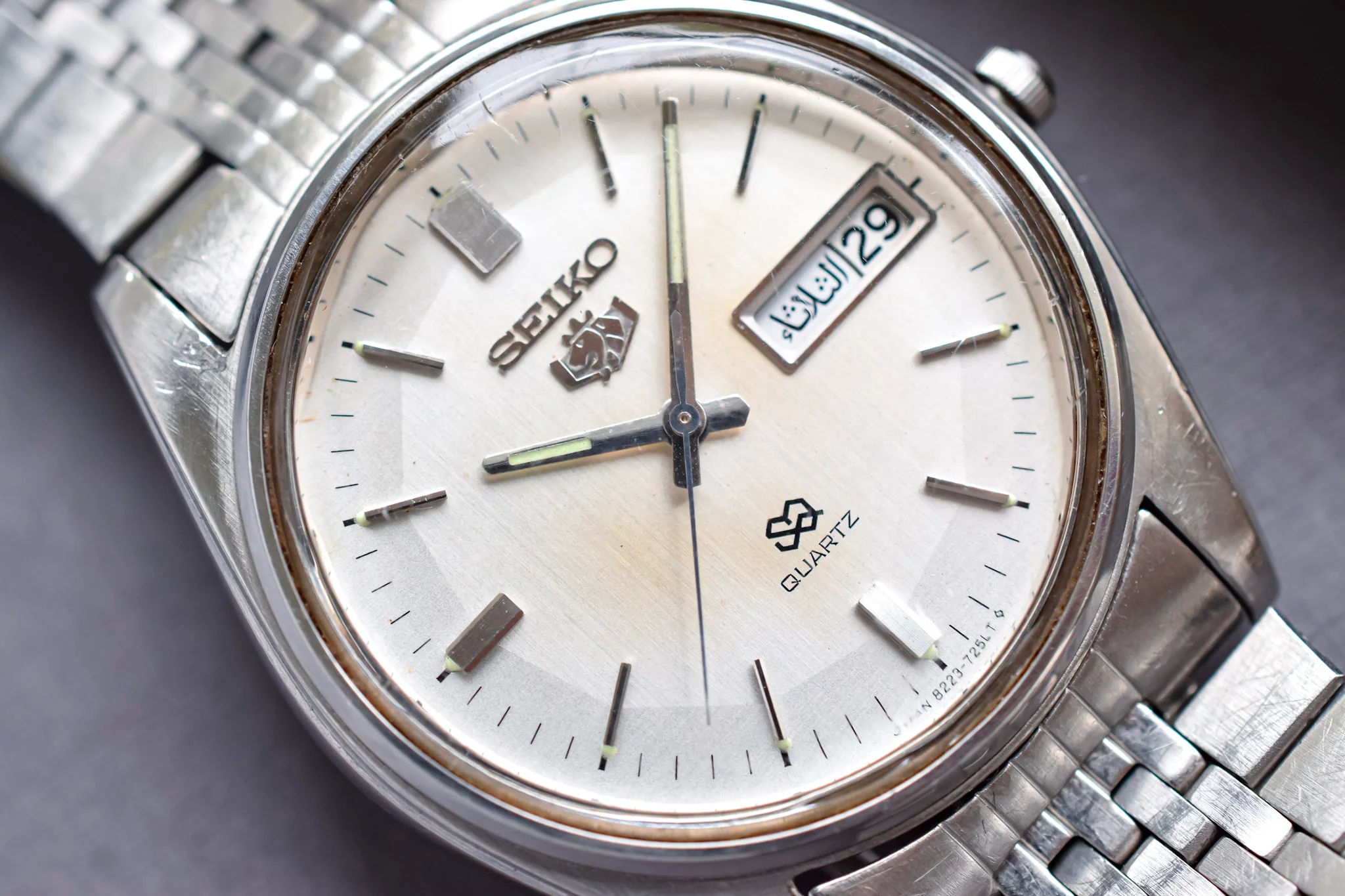 1981 Seiko SQ Centennial Arabic Day-Date - Image 2