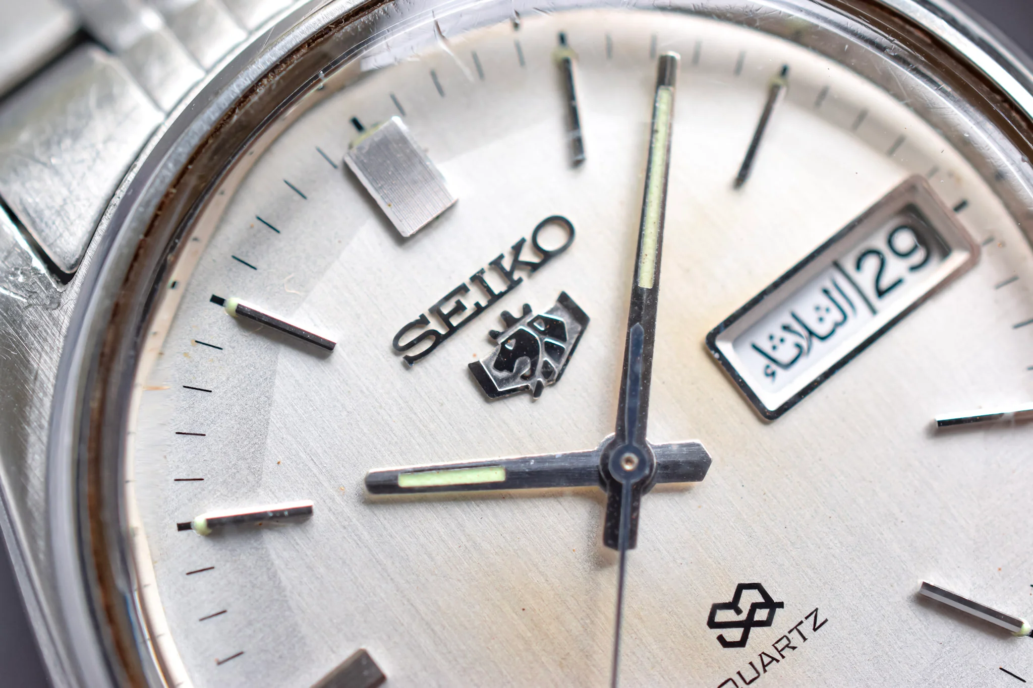 1981 Seiko SQ Centennial Arabic Day-Date - Image 5