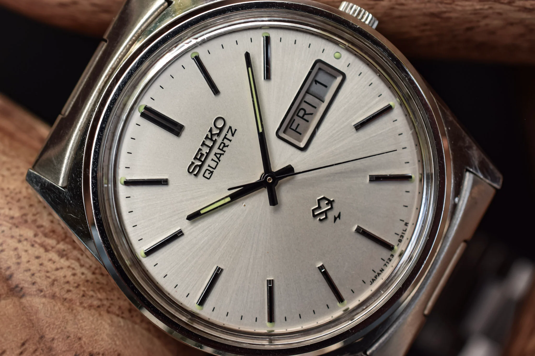 1981 Seiko SQ Silver Day-Date - Image 2