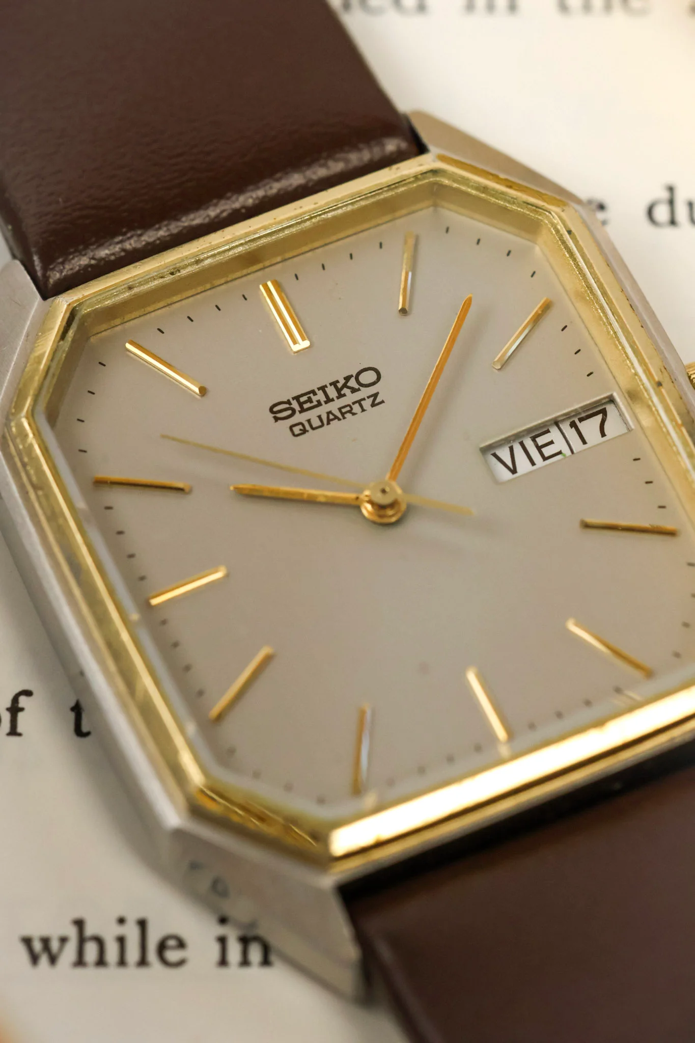 1981 Seiko Two Toned Day-Date Octo - Image 3