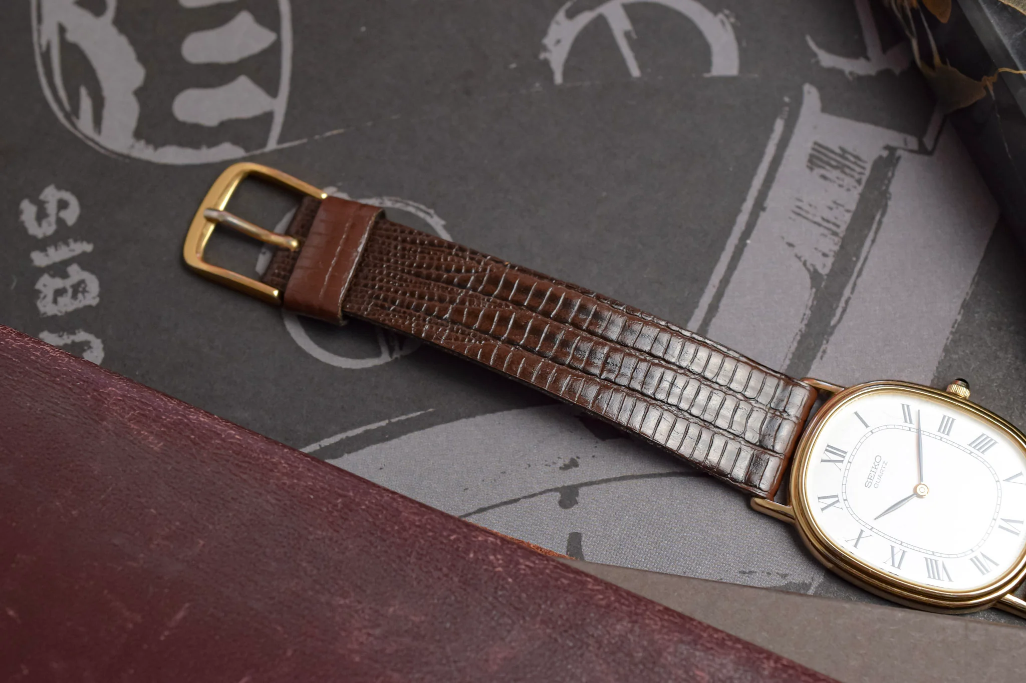 1981 Seiko SGP White Roman Ellipse - Image 6