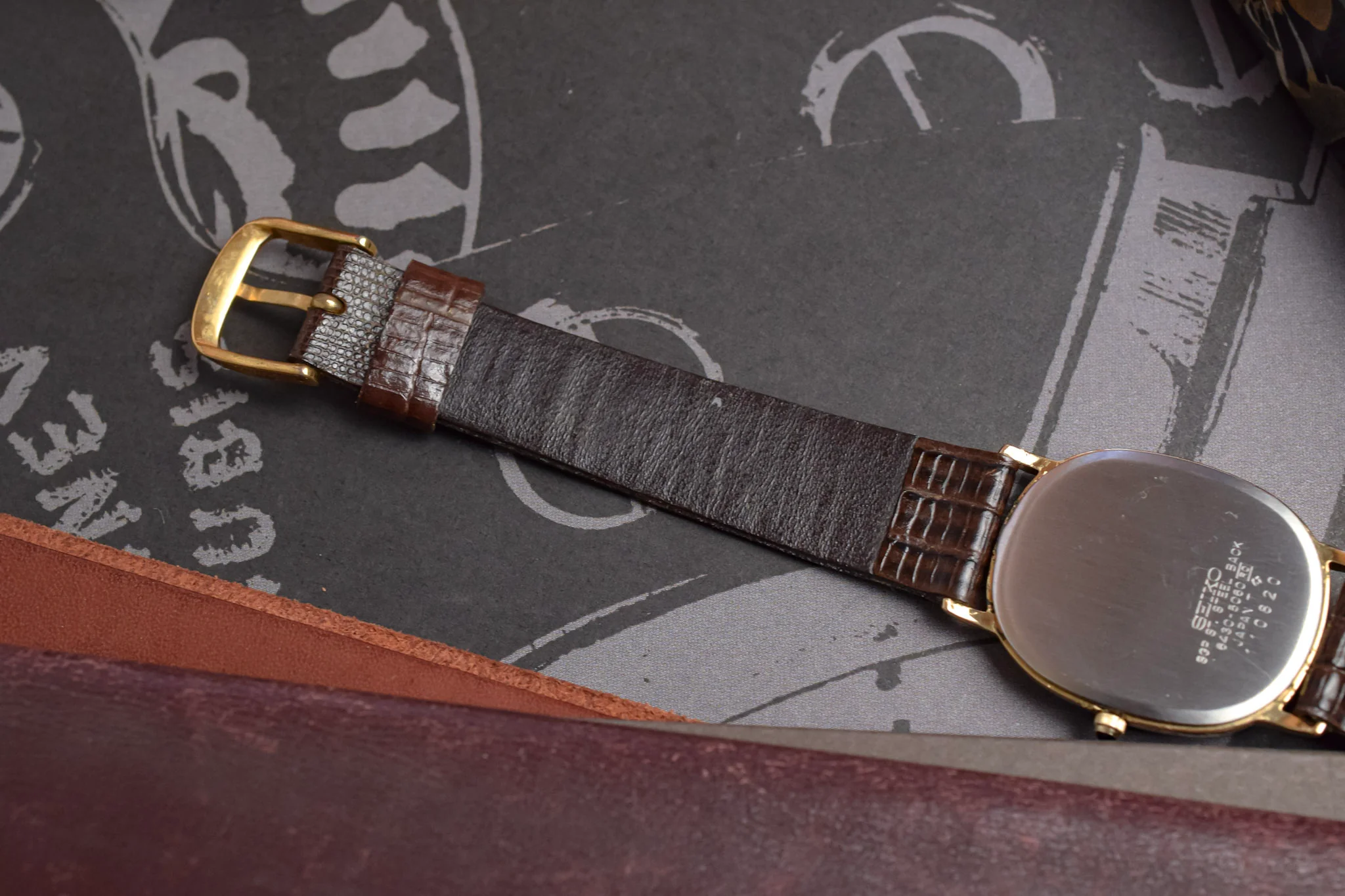 1981 Seiko SGP White Roman Ellipse - Image 7