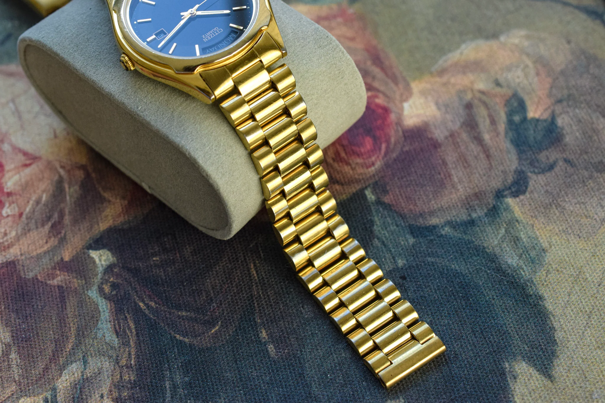 1982 Citizen CQ Black Dial "President" - Image 5
