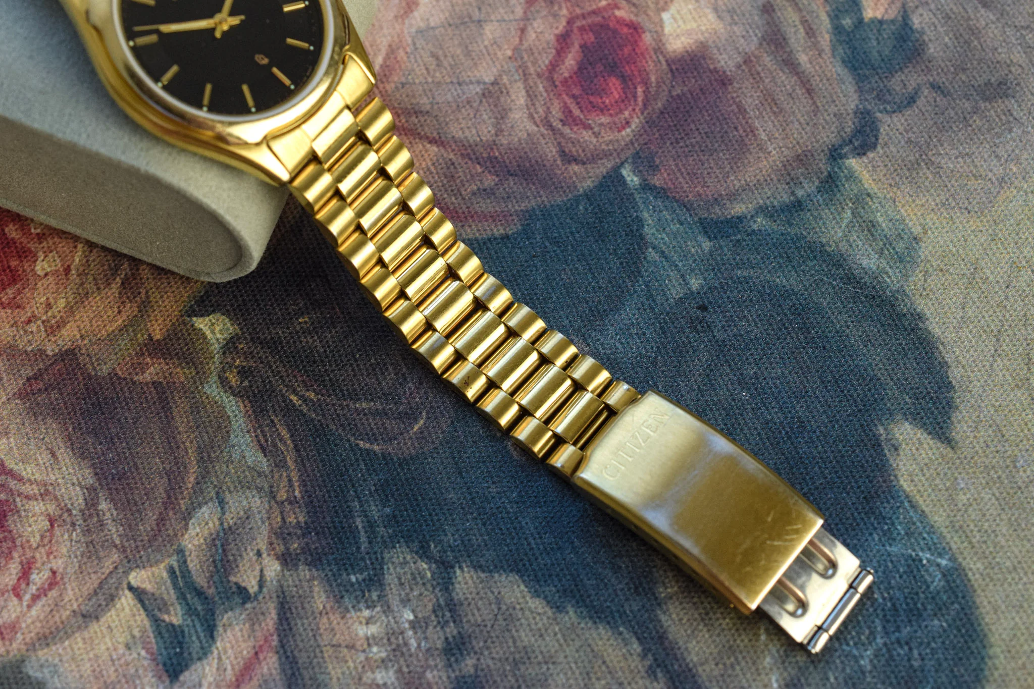 1982 Citizen CQ Black Dial "President" - Image 6