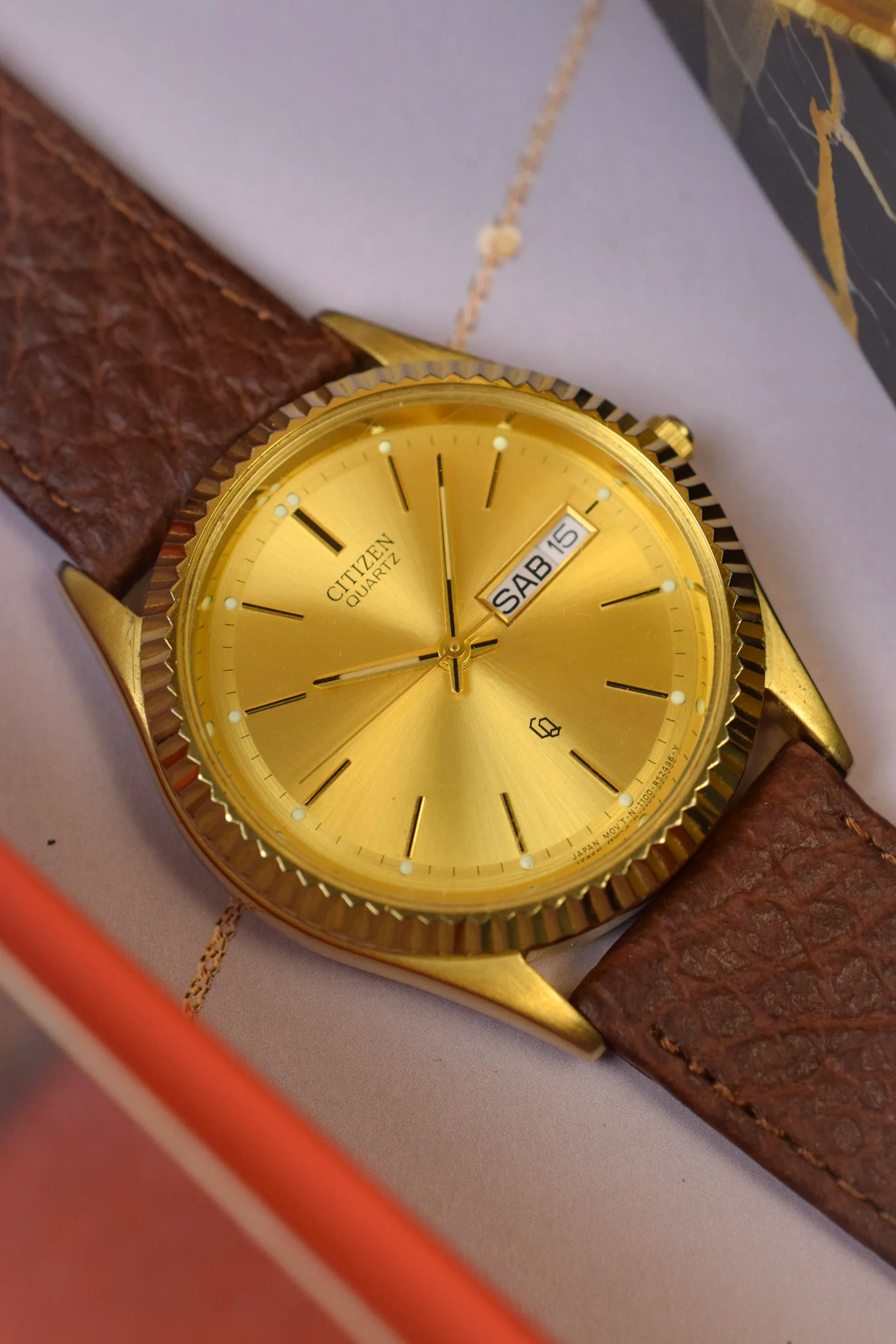1982 Citizen CQ Golden Prez - Image 3