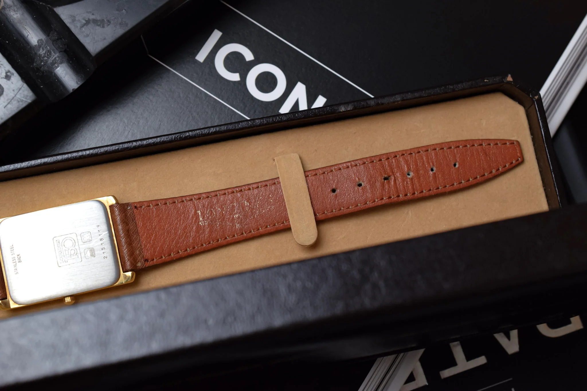 1982 NOS Longines Quartz 150th Anniversary Tank - Image 11
