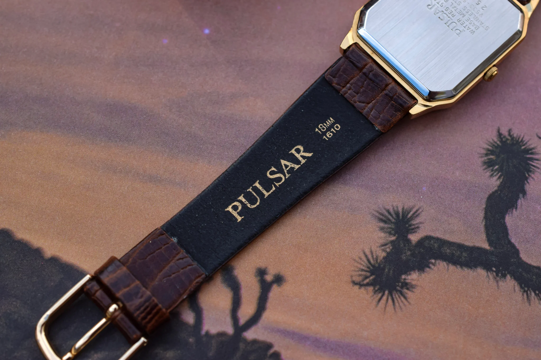1982 Pulsar Octagonal Case Day-Date with Retail Box and Booklet - Image 6