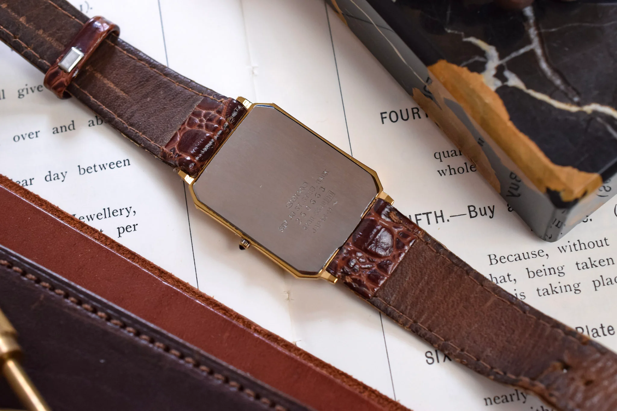 1982 Seiko Dolce Sparkle Champagne Octo - Image 9