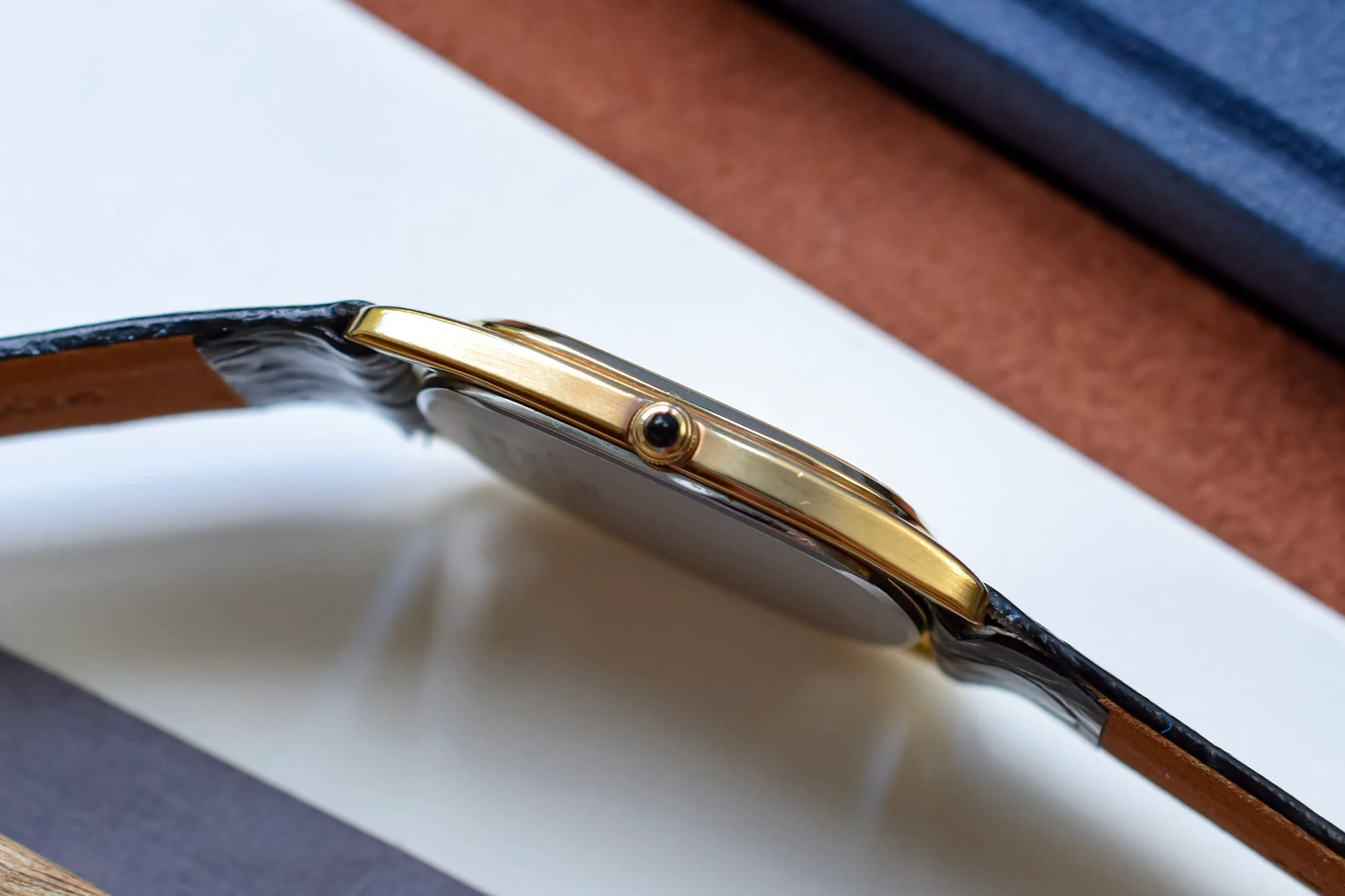 1982 Seiko Dolce Champagne Snowflake Ellipse - Image 4