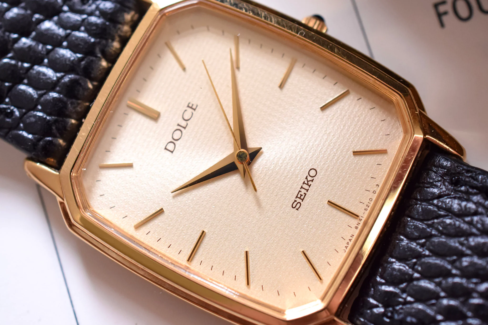 1982 Seiko Dolce Honeycomb Octo - Image 3