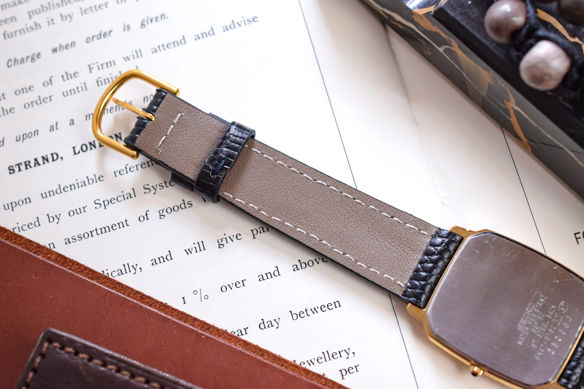 1982 Seiko Dolce Honeycomb Octo - Image 9