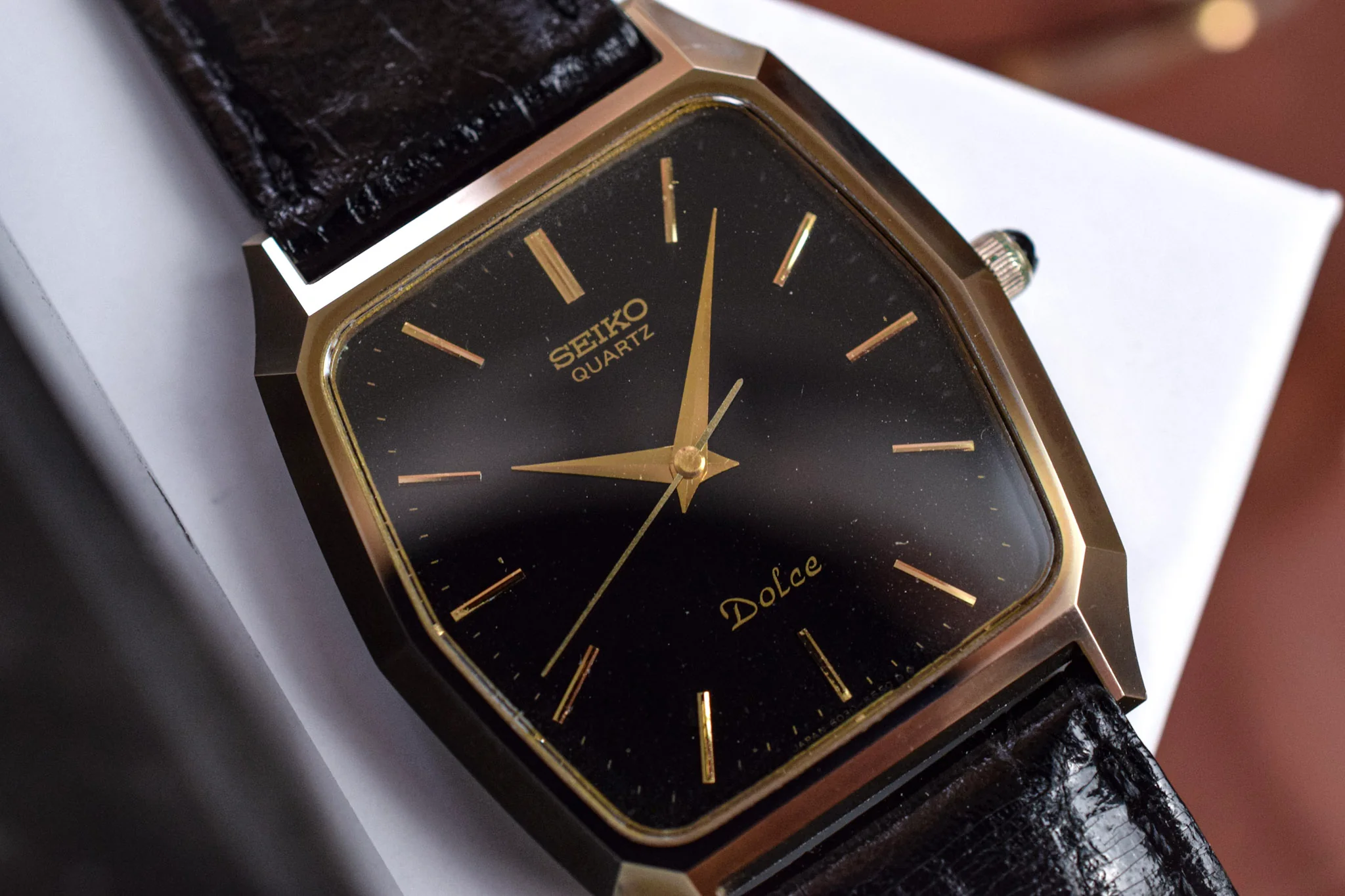 1982 Seiko Dolce NSAG Gilt Deca - Image 3