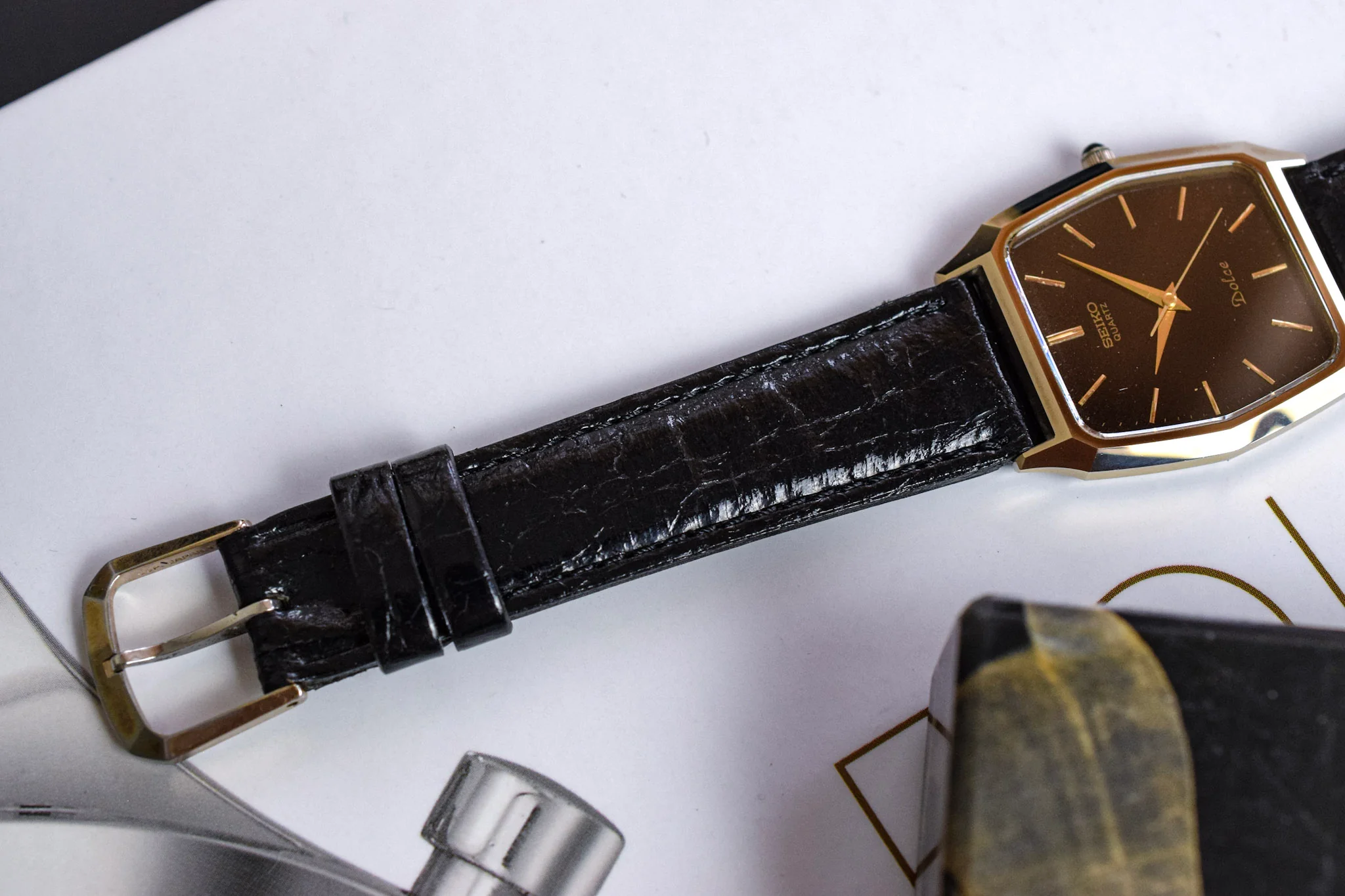 1982 Seiko Dolce NSAG Gilt Deca - Image 8