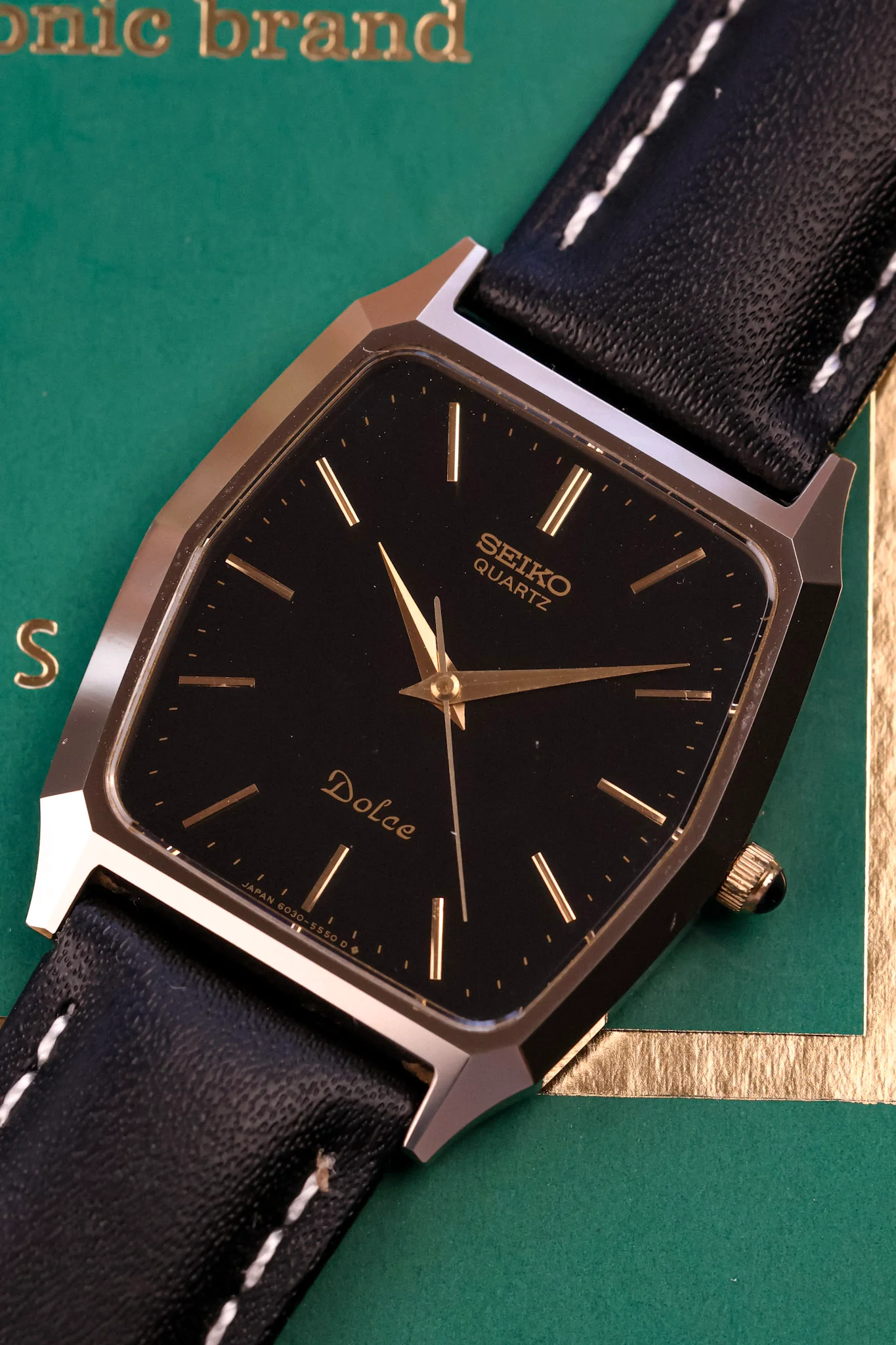 1982 Seiko Dolce NSAG Gilt Octo - Image 3