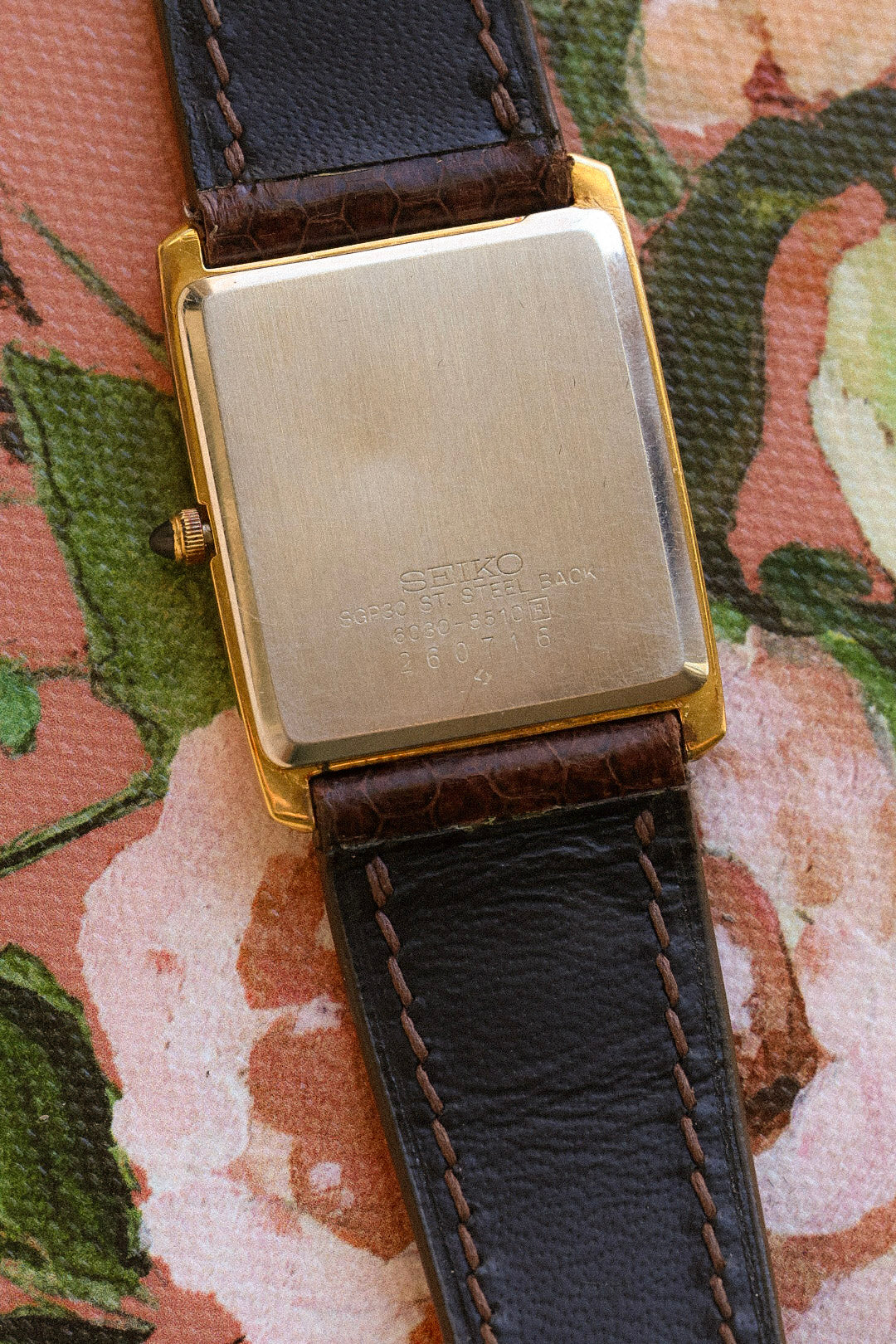 1982 Seiko Dolce Sparkle Dial Tank - Image 8