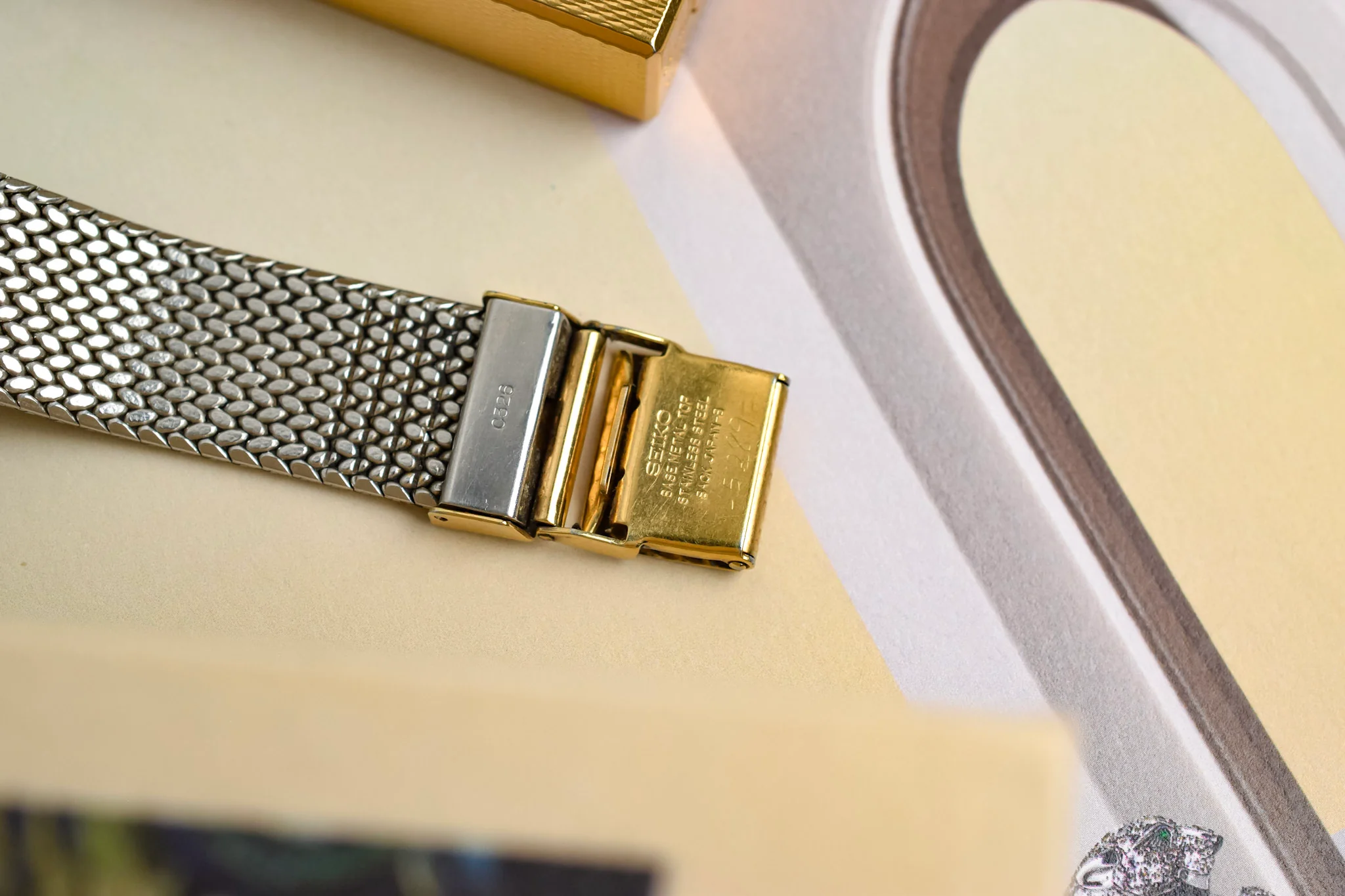 1982 Seiko Gilt Rope Bezel - Image 9