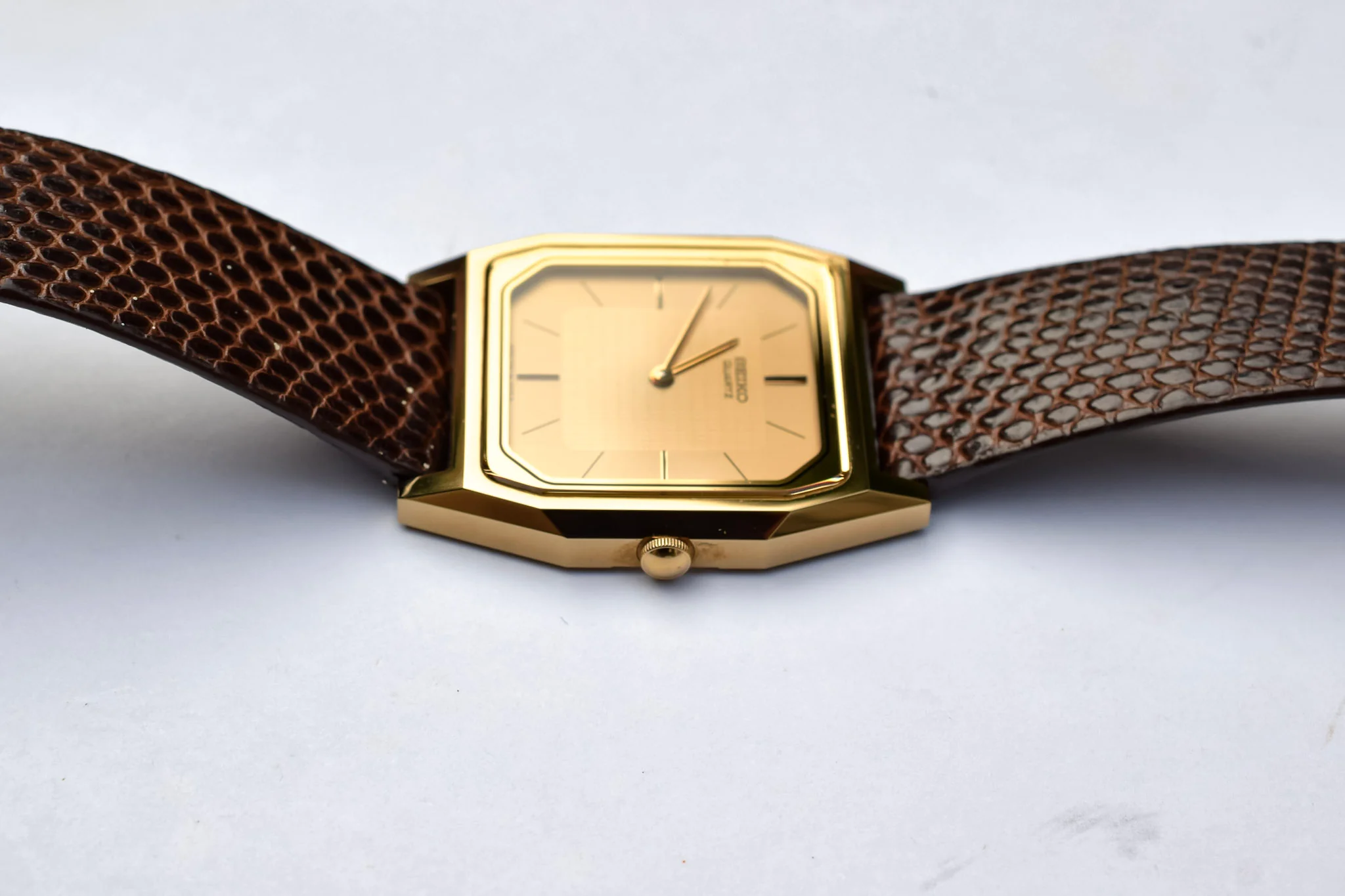 1982 Seiko Gold Tone Octo - Image 3