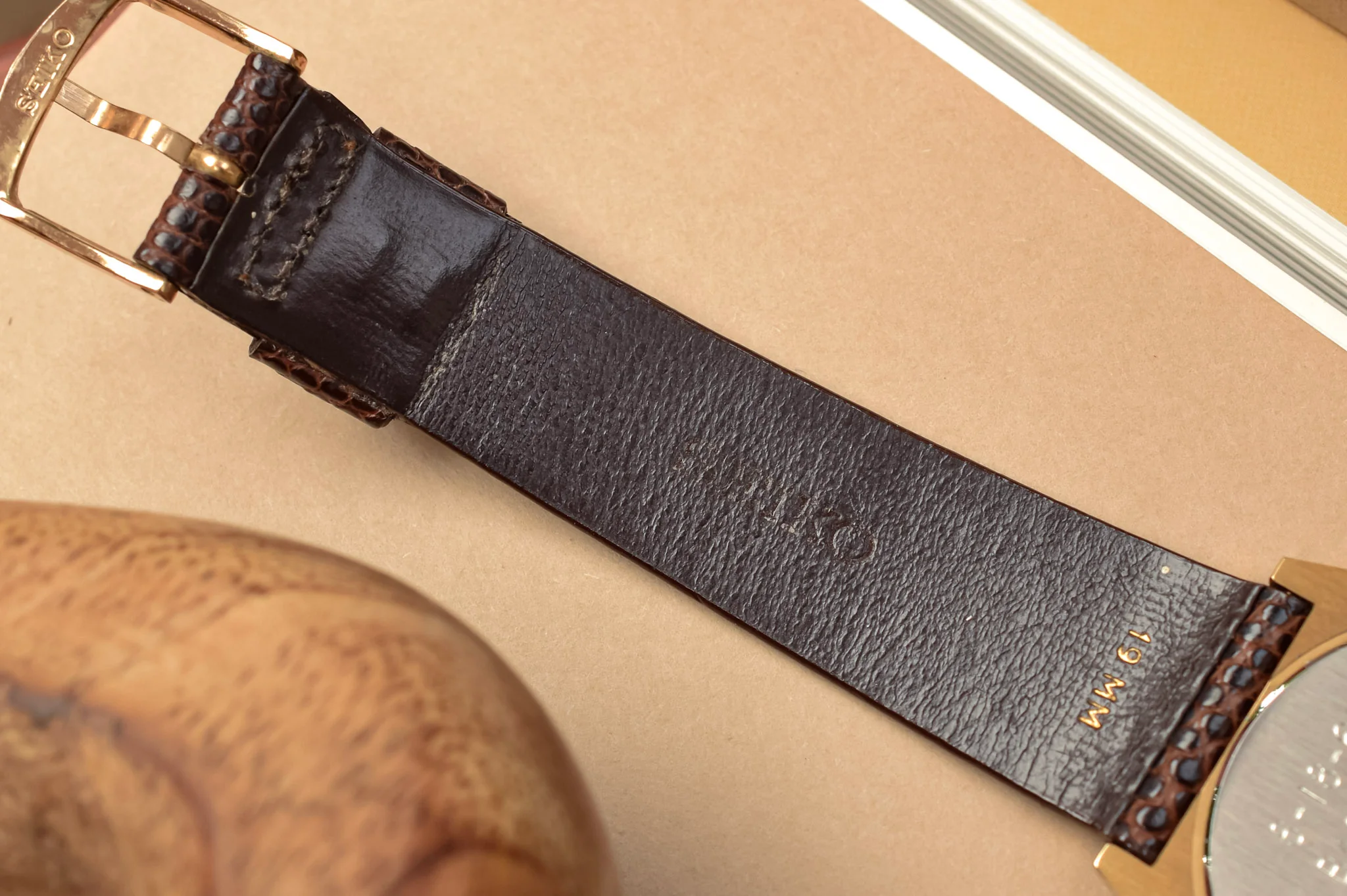 1982 Seiko Gold Tone Octo - Image 5