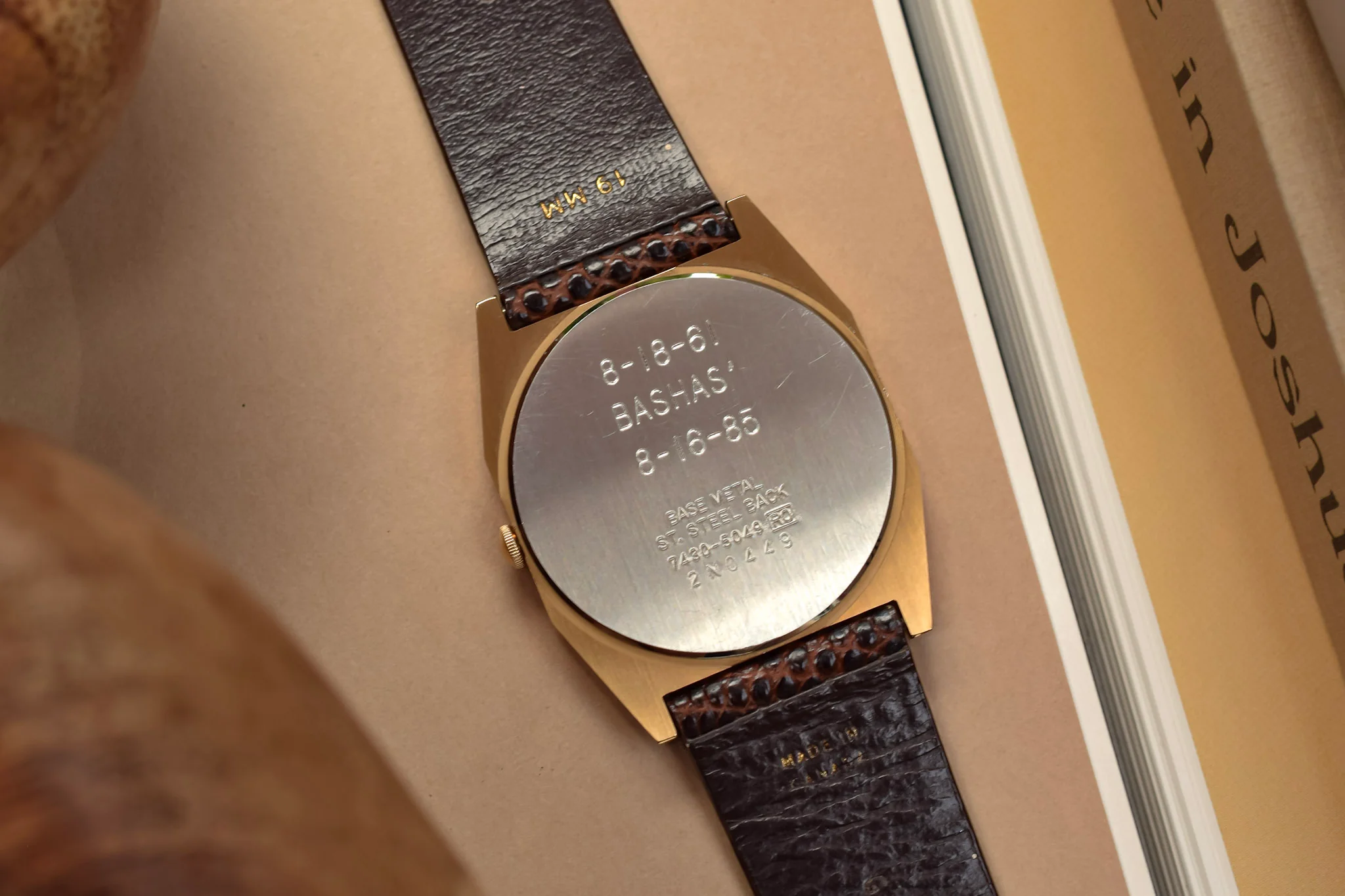 1982 Seiko Gold Tone Octo - Image 8