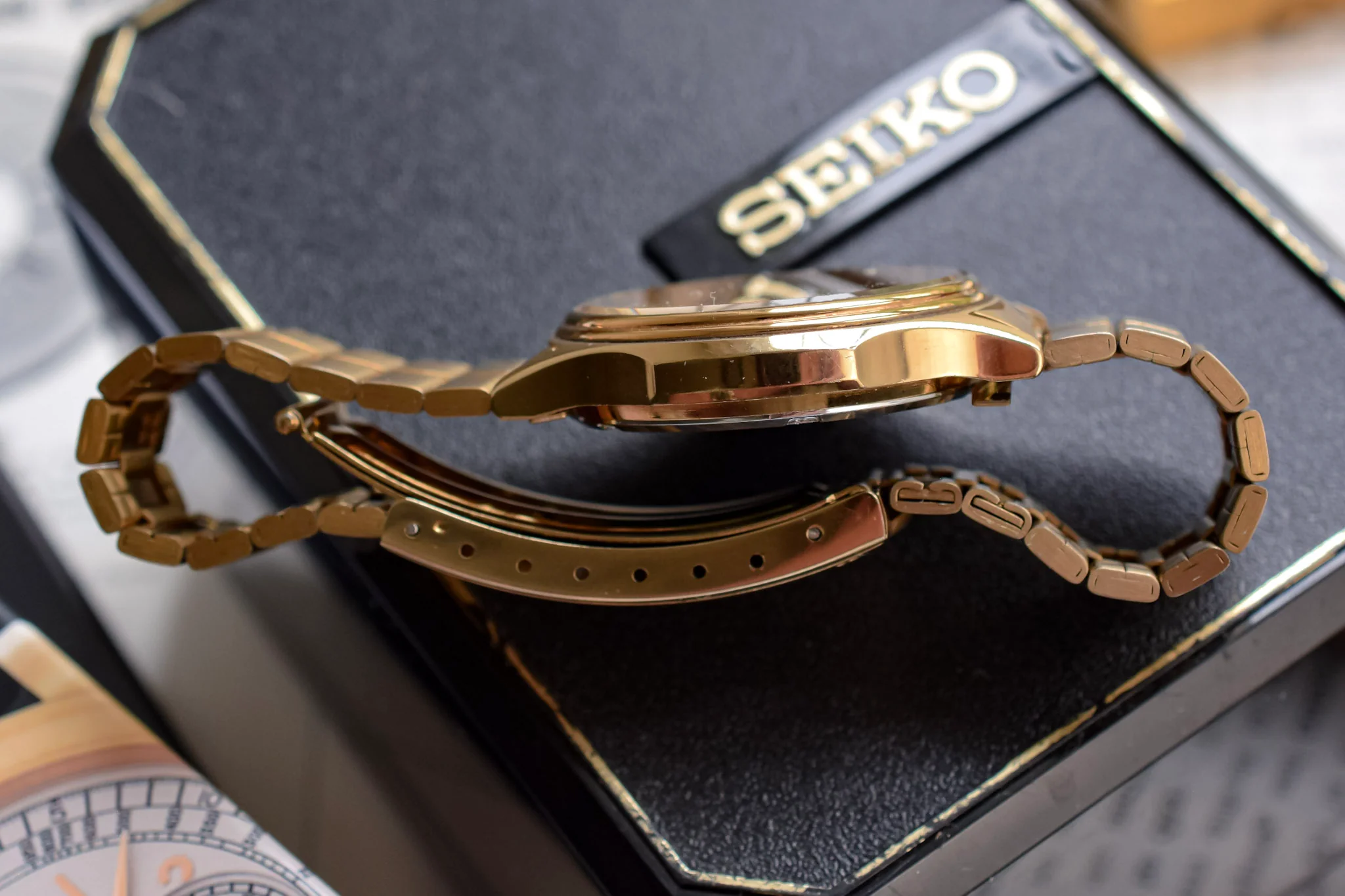 1982 Seiko Nautilus Champagne Day-Date - Image 4