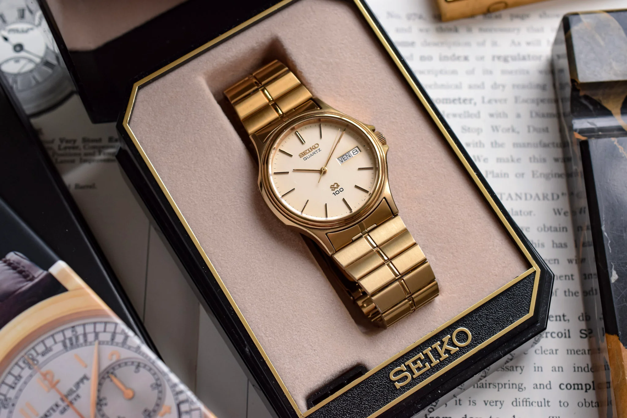 1982 Seiko Nautilus Champagne Day-Date - Image 9