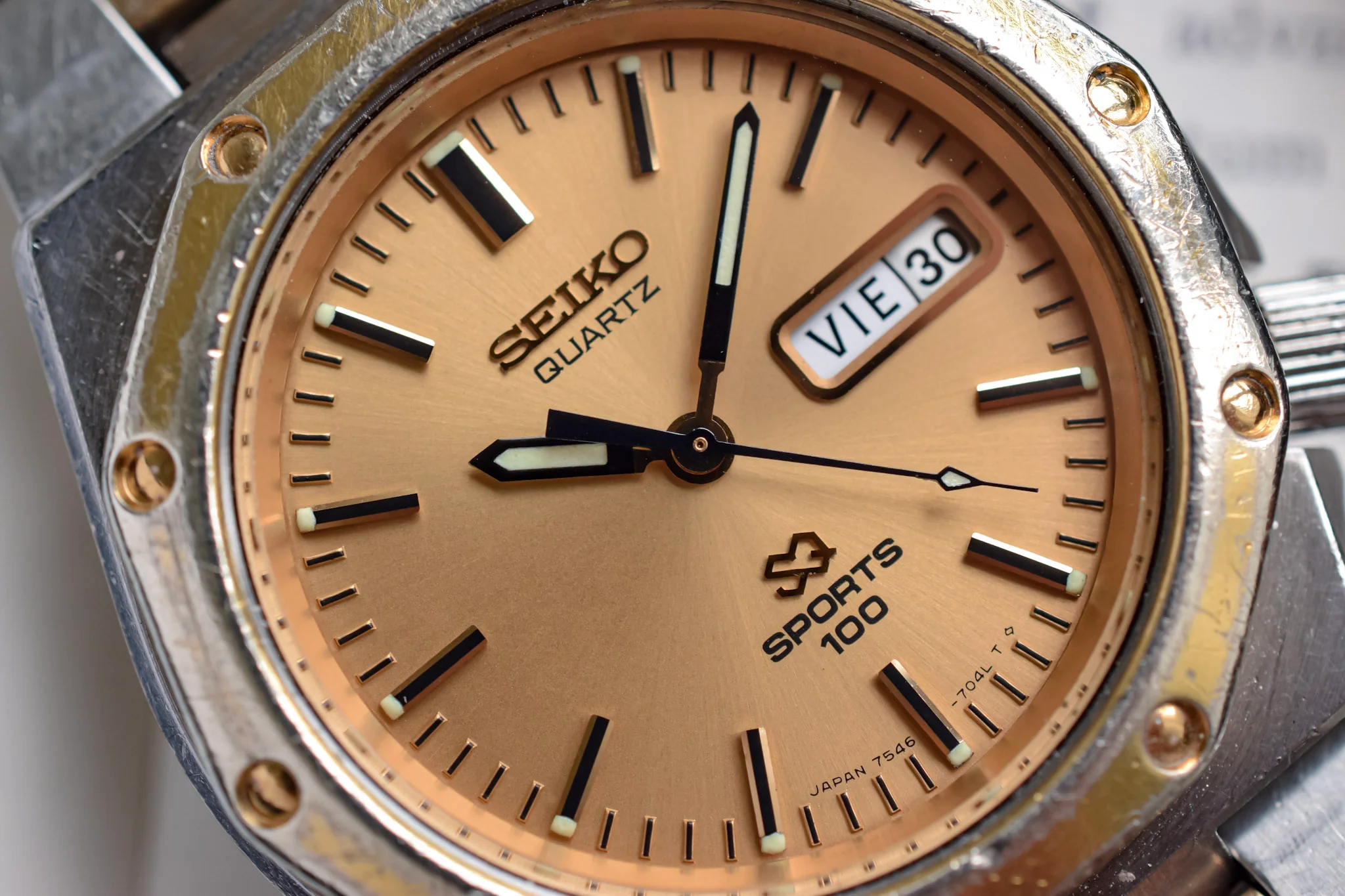 1982 Seiko Oak Two Toned Day-Date - Image 3