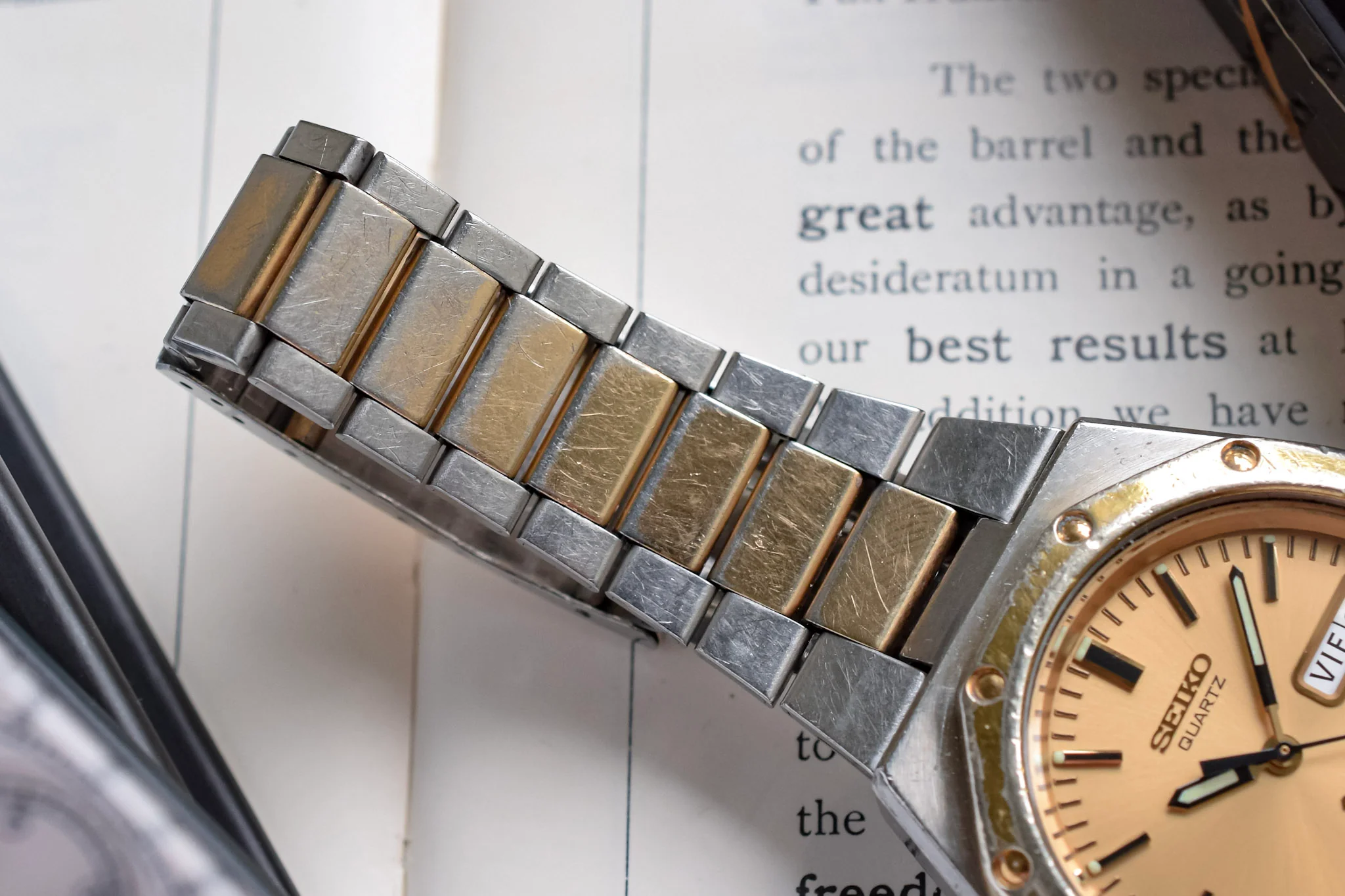 1982 Seiko Oak Two Toned Day-Date - Image 6