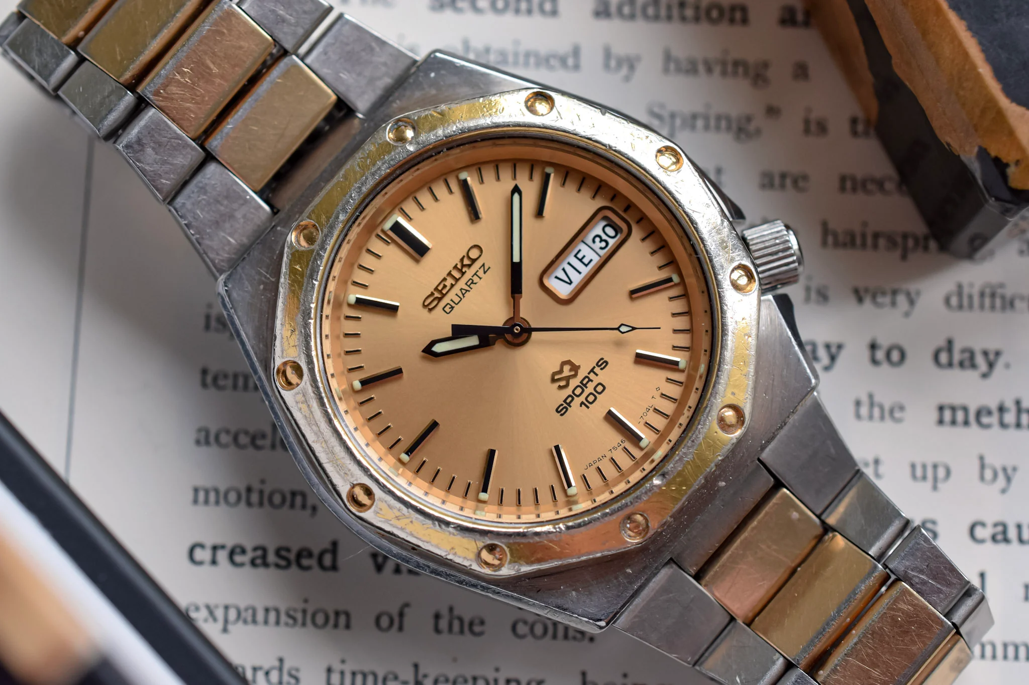 1982 Seiko Oak Two Toned Day-Date - Image 9
