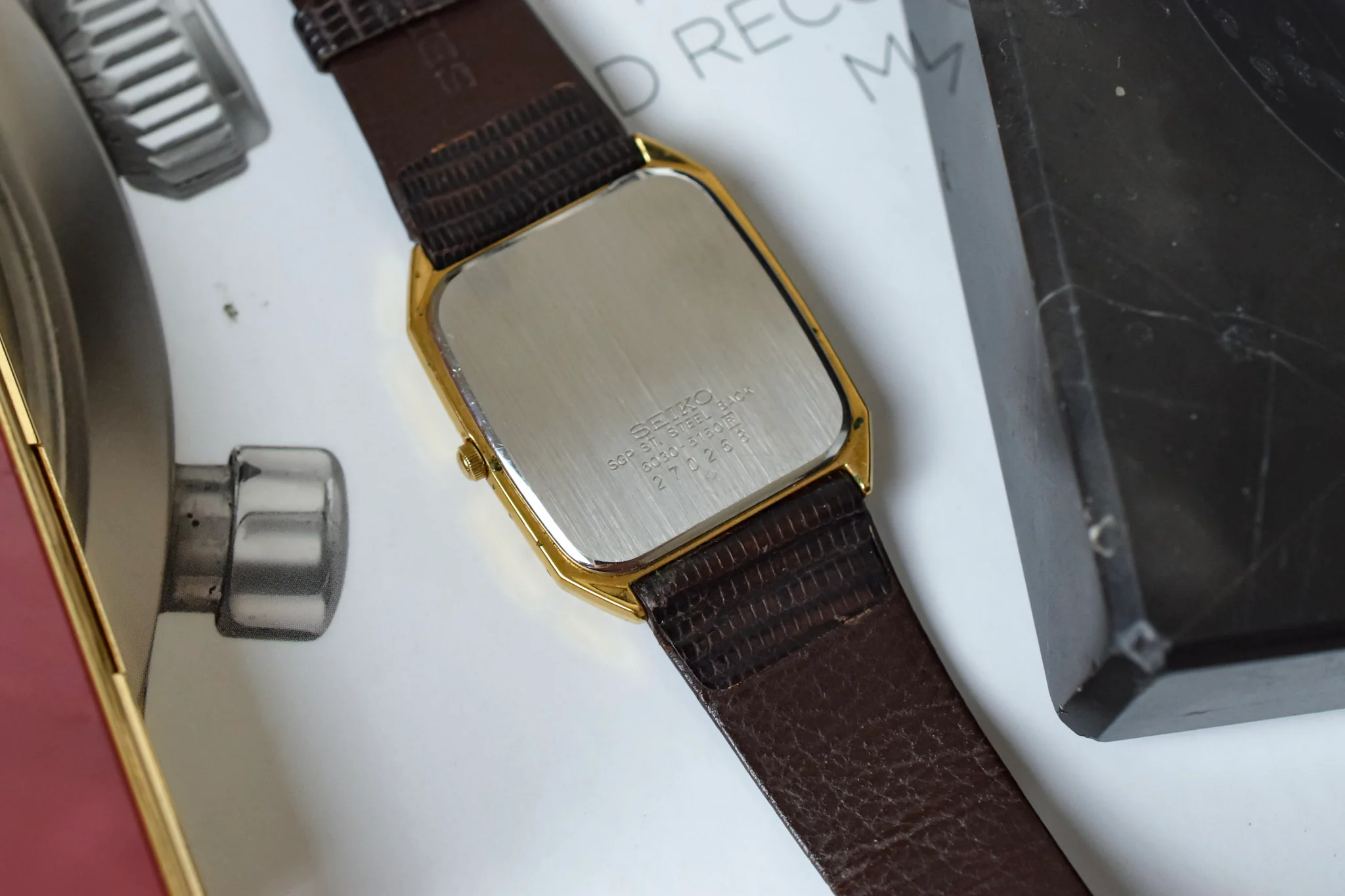 1982 Seiko SGP Golden Tapestry Octo - Image 10