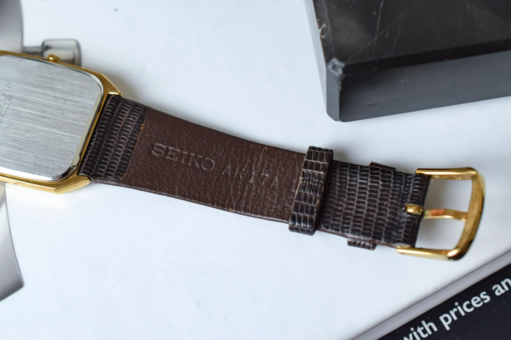 1982 Seiko SGP Golden Tapestry Octo - Image 6