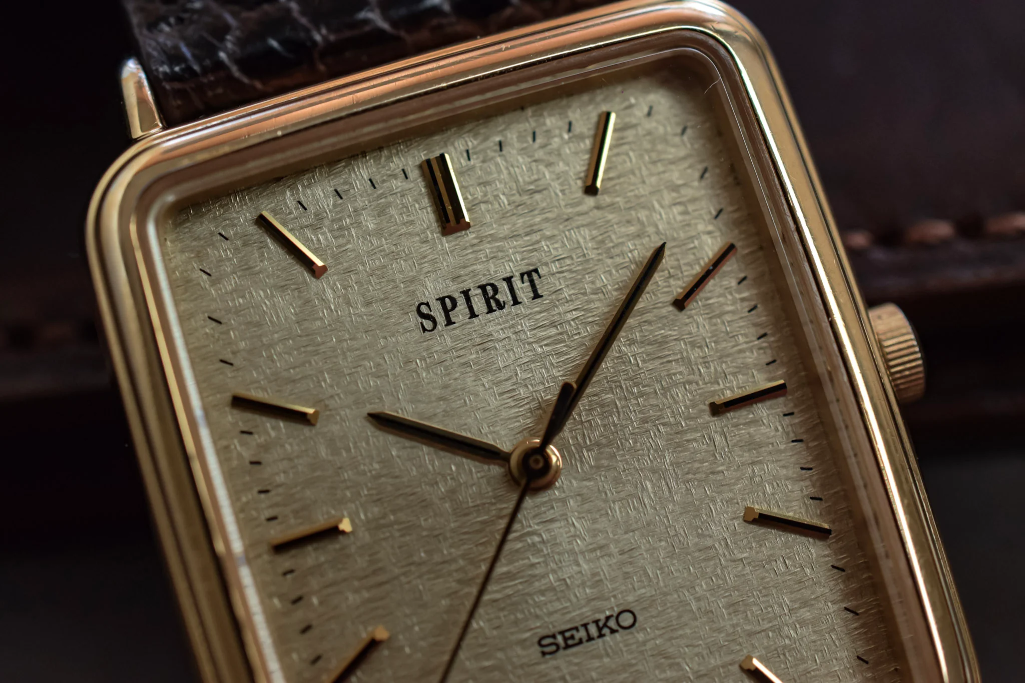 1982 Seiko Spirit Champagne Snowflake Chariot - Image 4