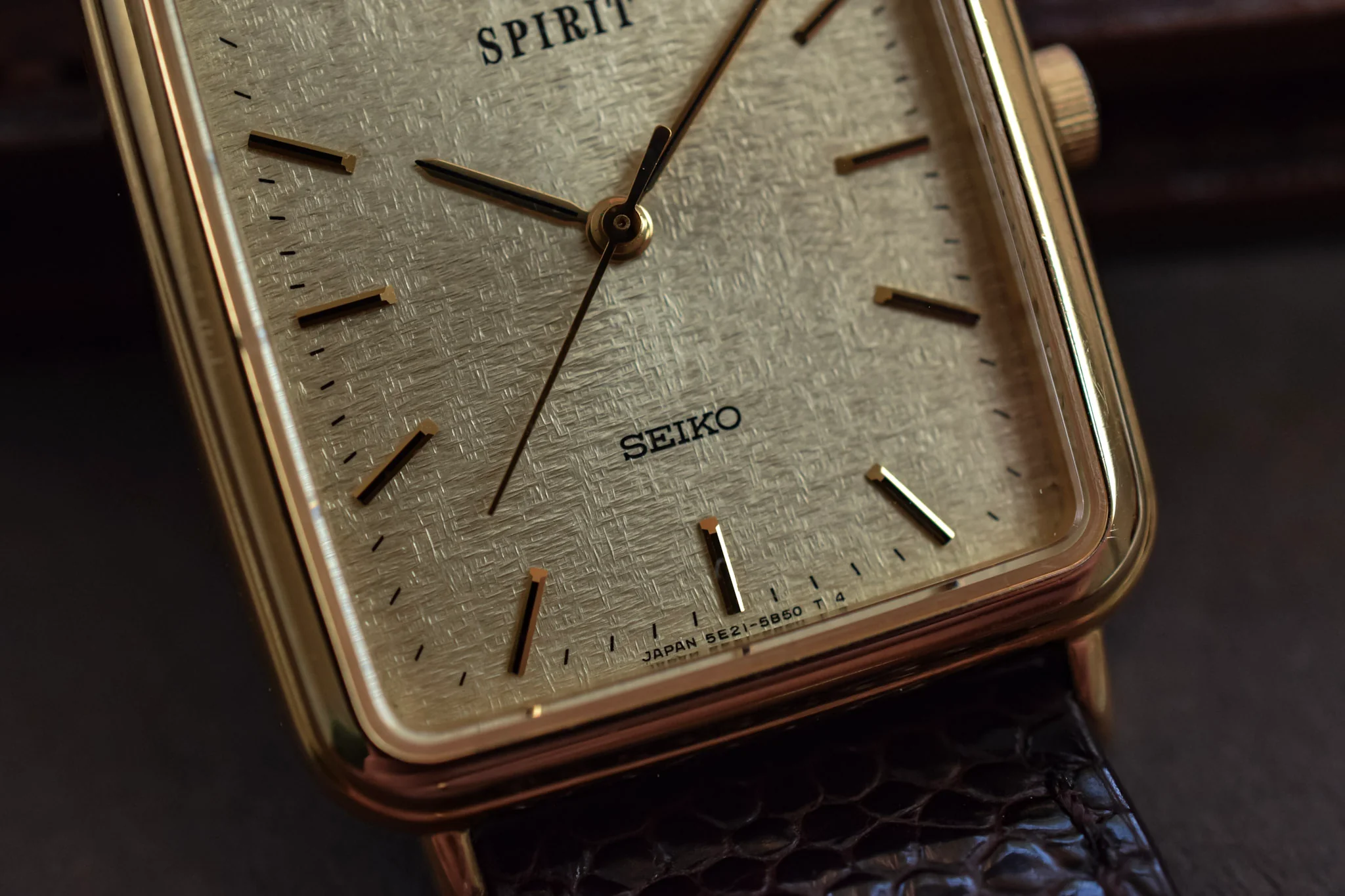 1982 Seiko Spirit Champagne Snowflake Chariot - Image 5