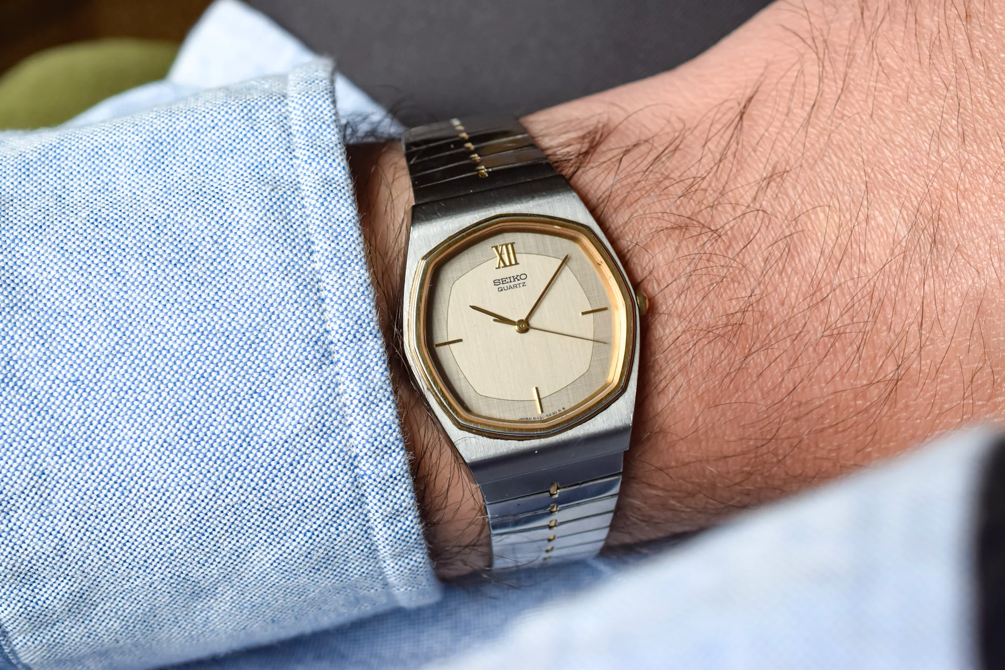 1982 Seiko Two Toned Hex - Image 2