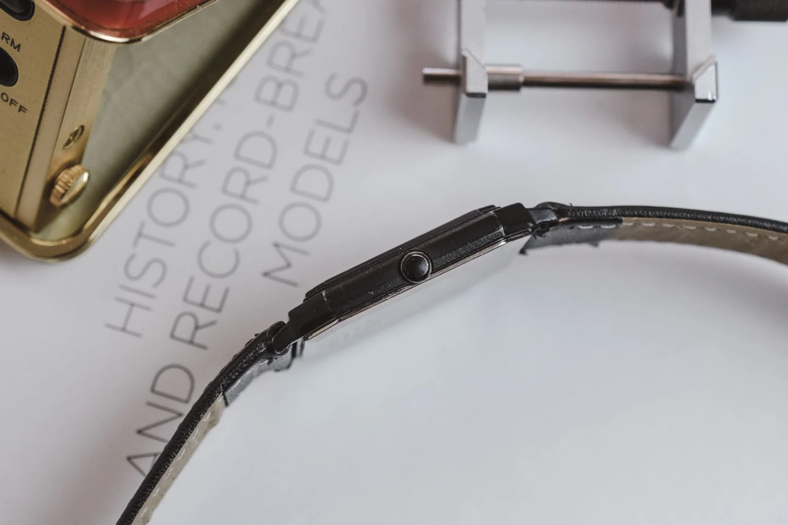 1983 Seiko Black Chrome Plated Roman Dial Octo - Image 4